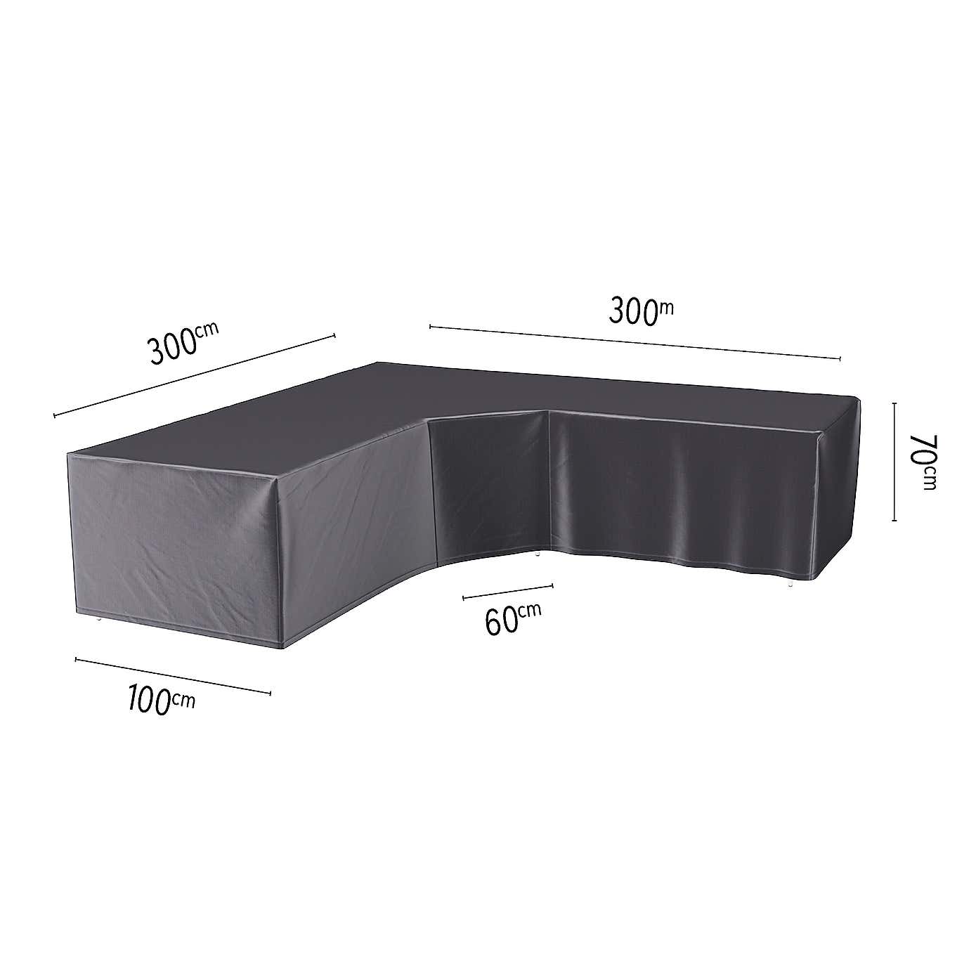 Aerocover Trapeze Outdoor Seating Cover Set