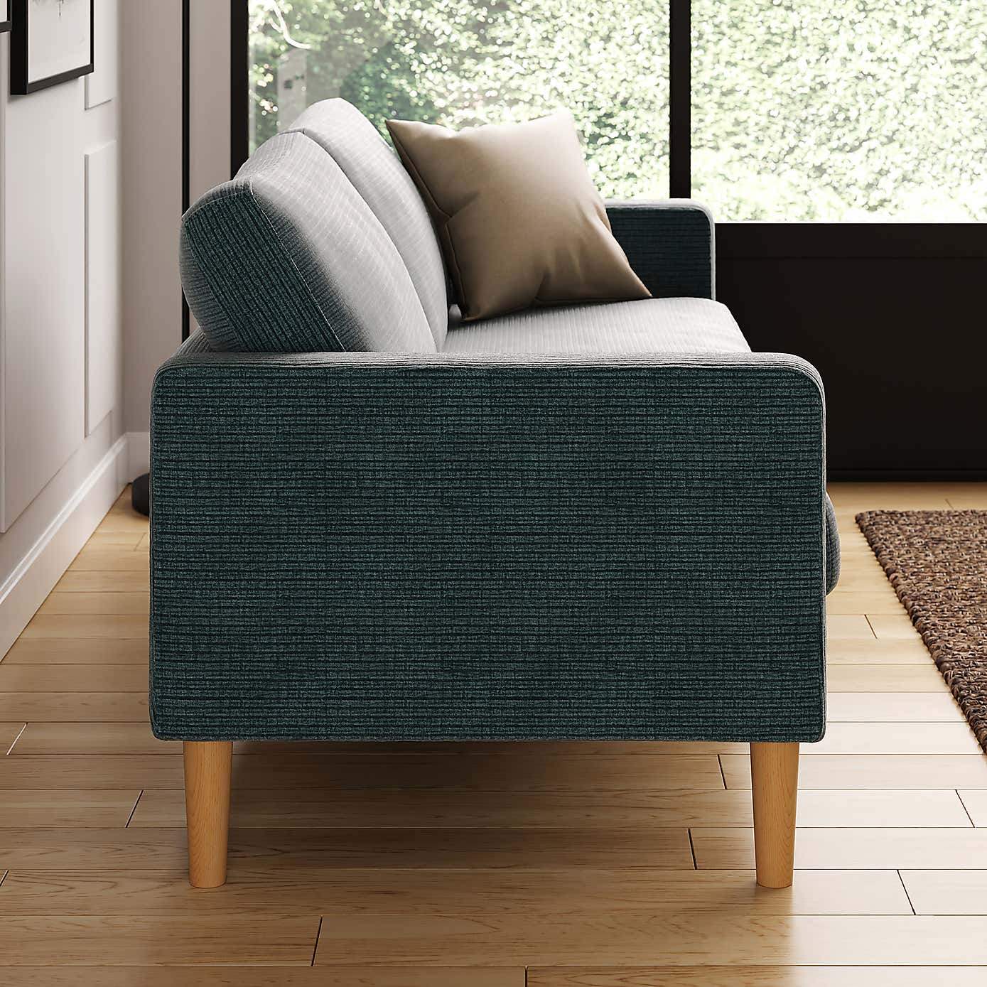 Jacob Cord 3 Seater Sofa