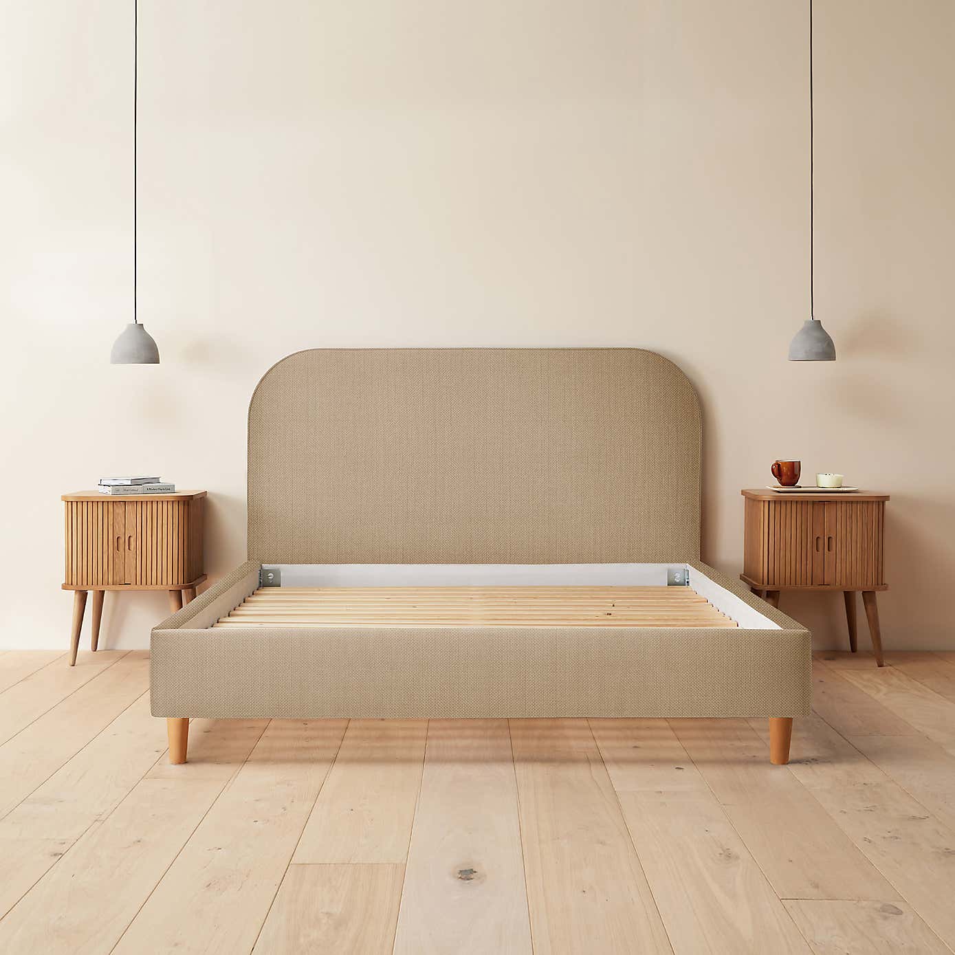 Silentnight Fara Bed Frame, Woven