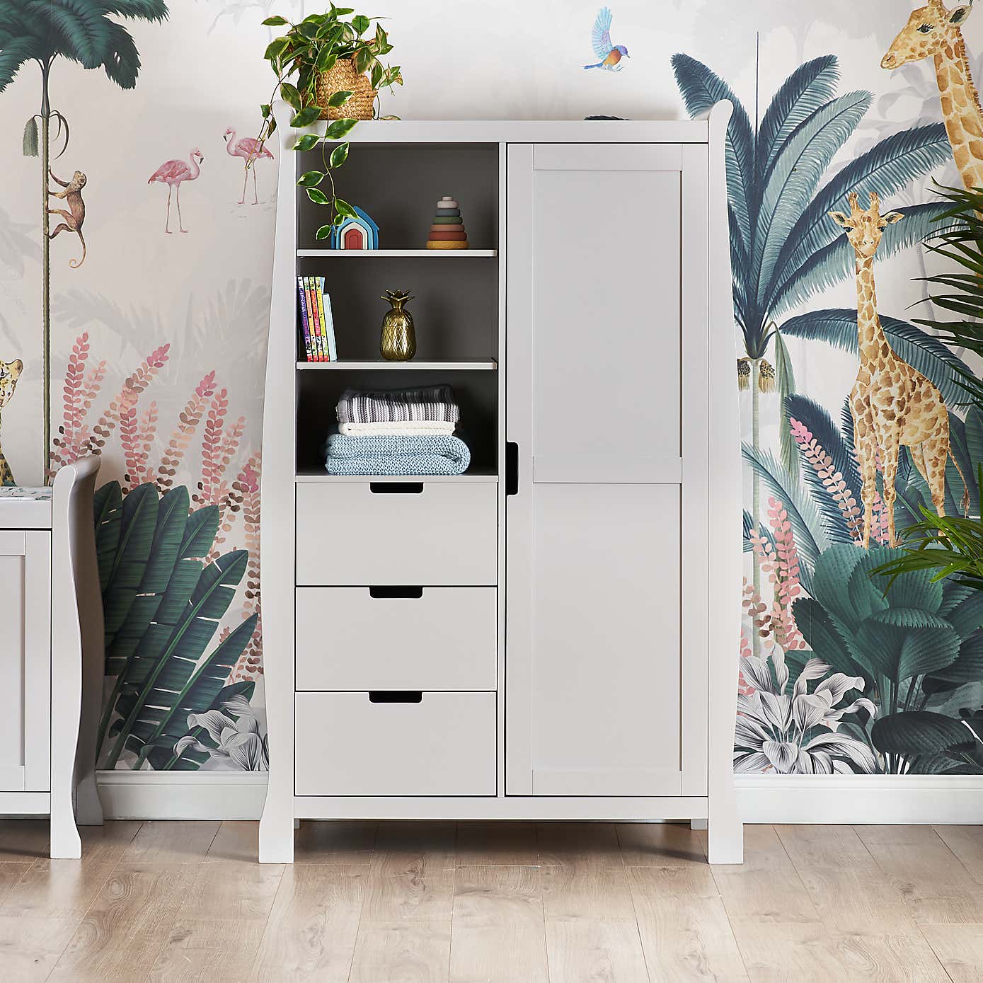 Obaby Stamford Double Wardrobe