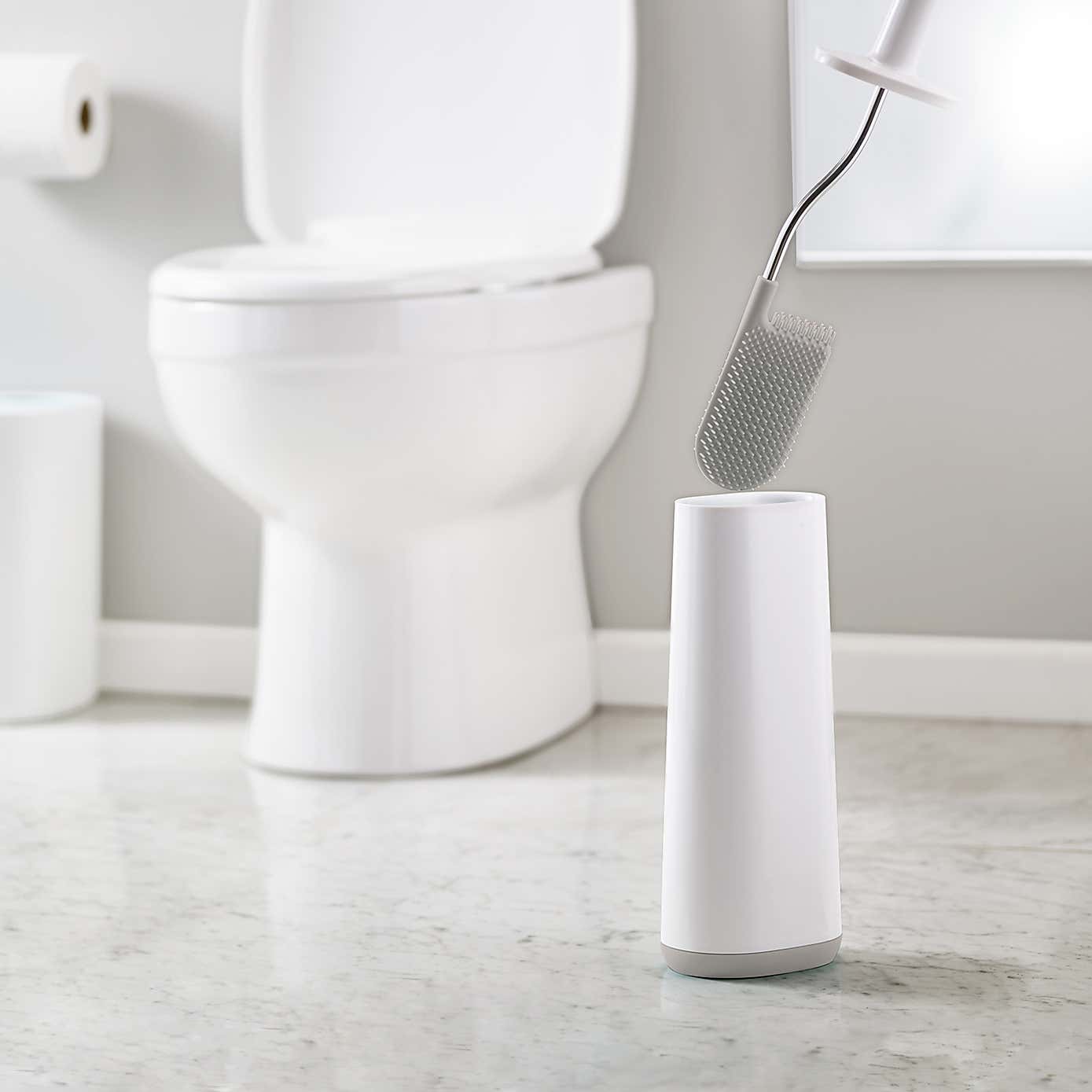 Joseph Joseph Grey Flex Smart Toilet Brush