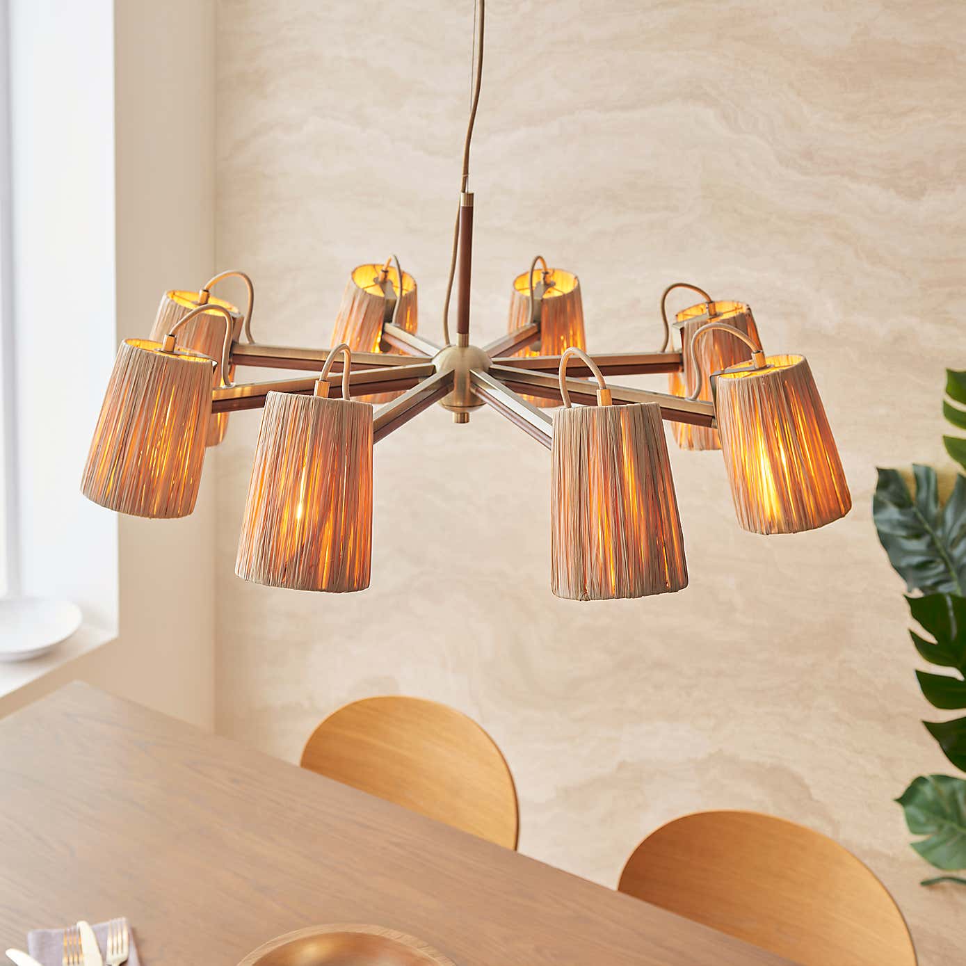 Marseille 8 Light Adjustable Ceiling Light