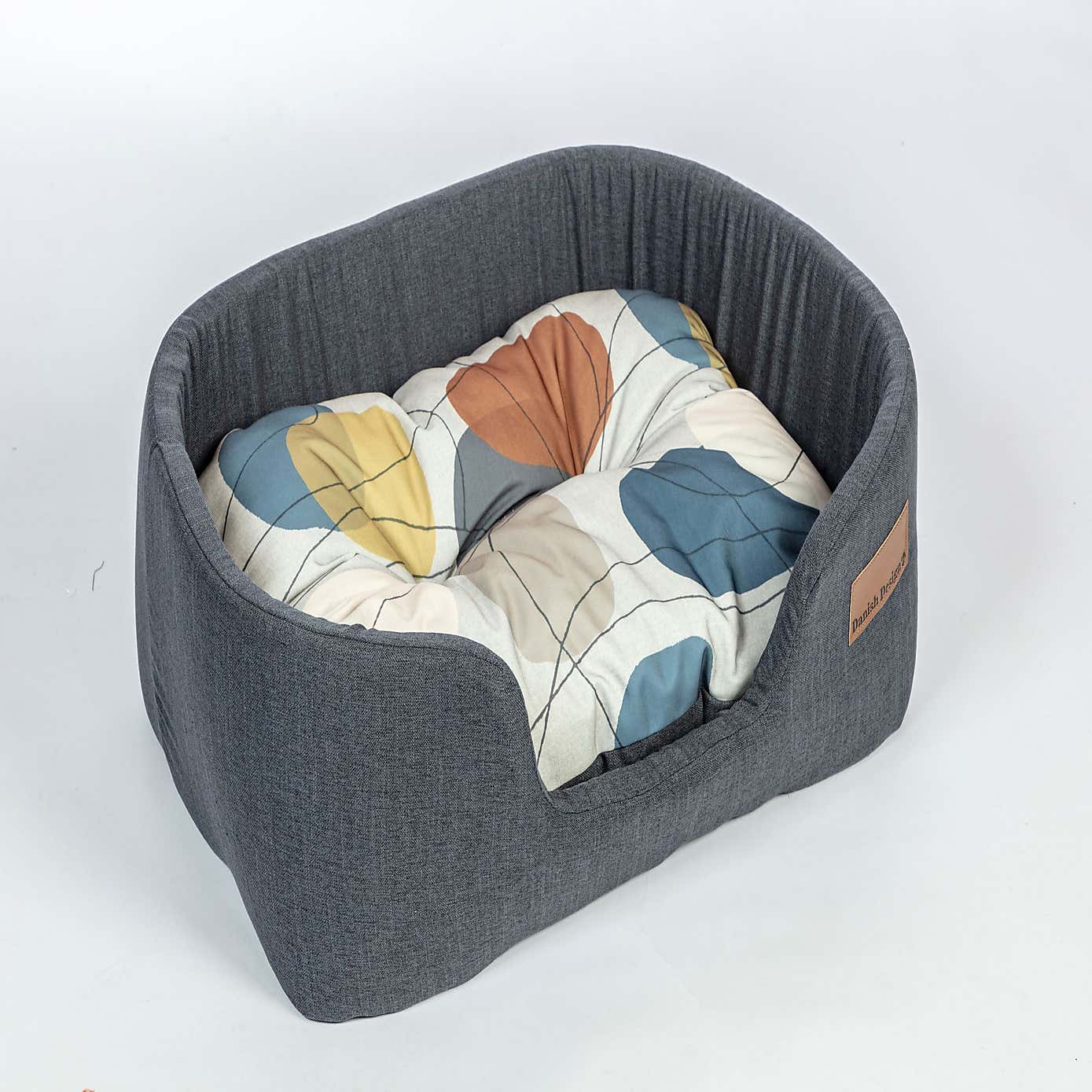 Danish Design Colour Block Lux Slumber Dog Bed