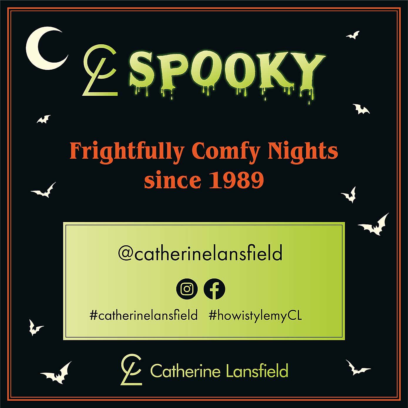 Catherine Lansfield Halloween Ghosts Cushion