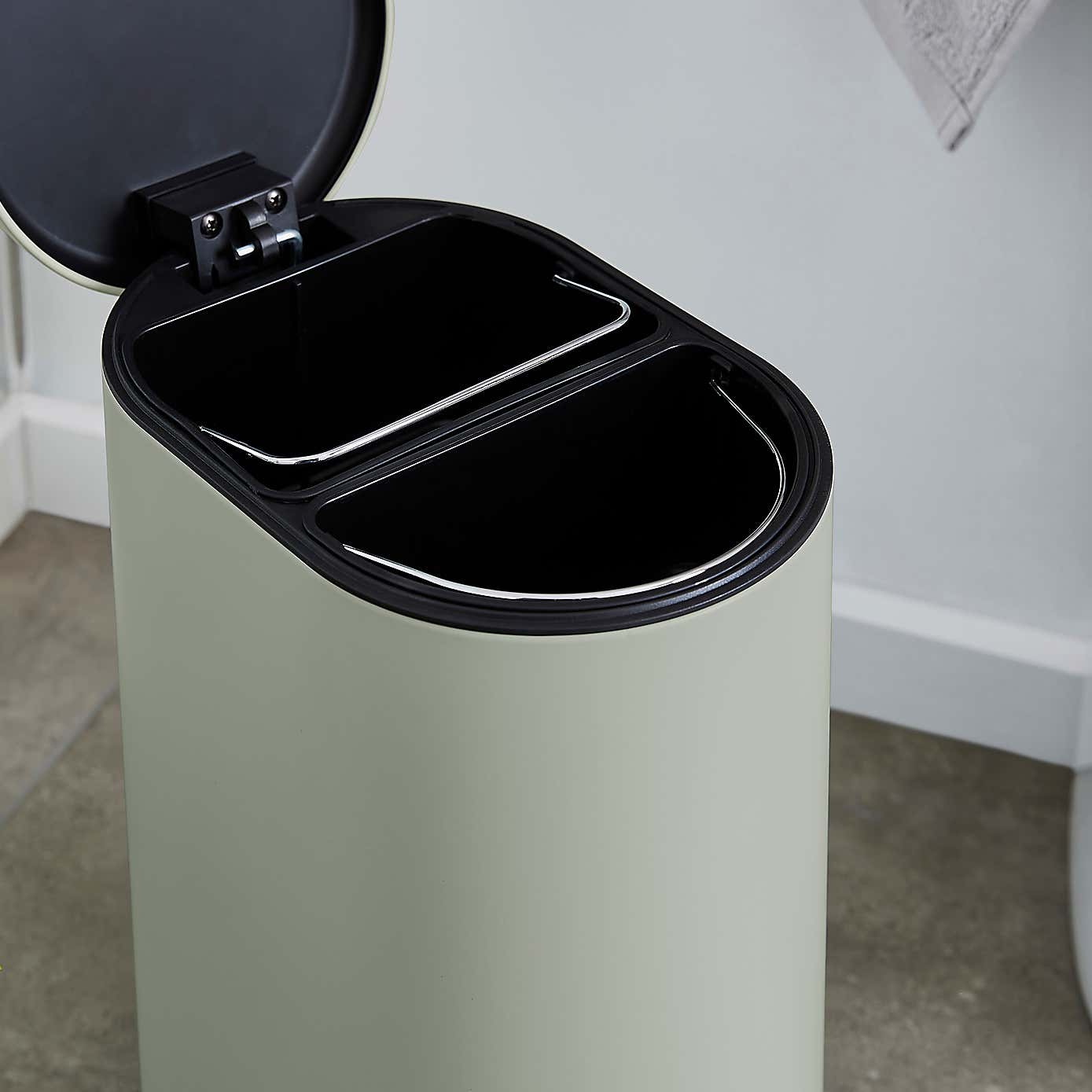 Narrow Recycling Bin