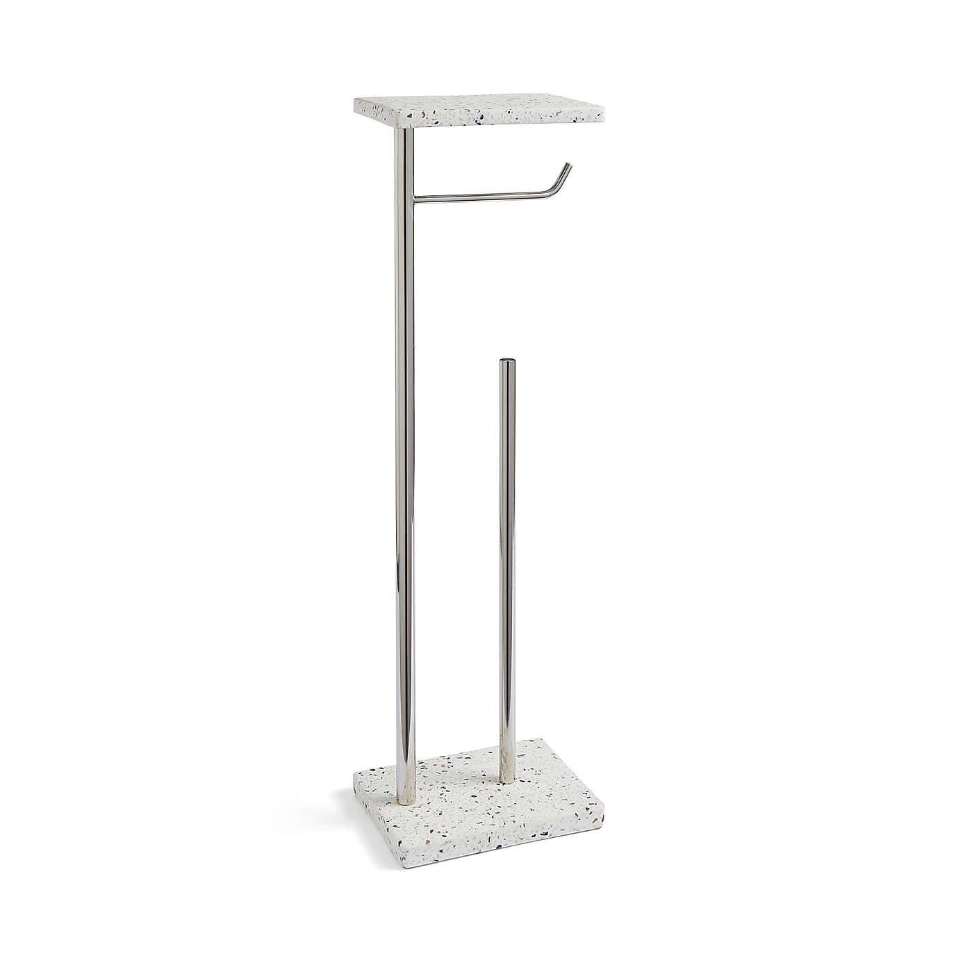 Terrazzo Natural Toilet Butler with Shelf