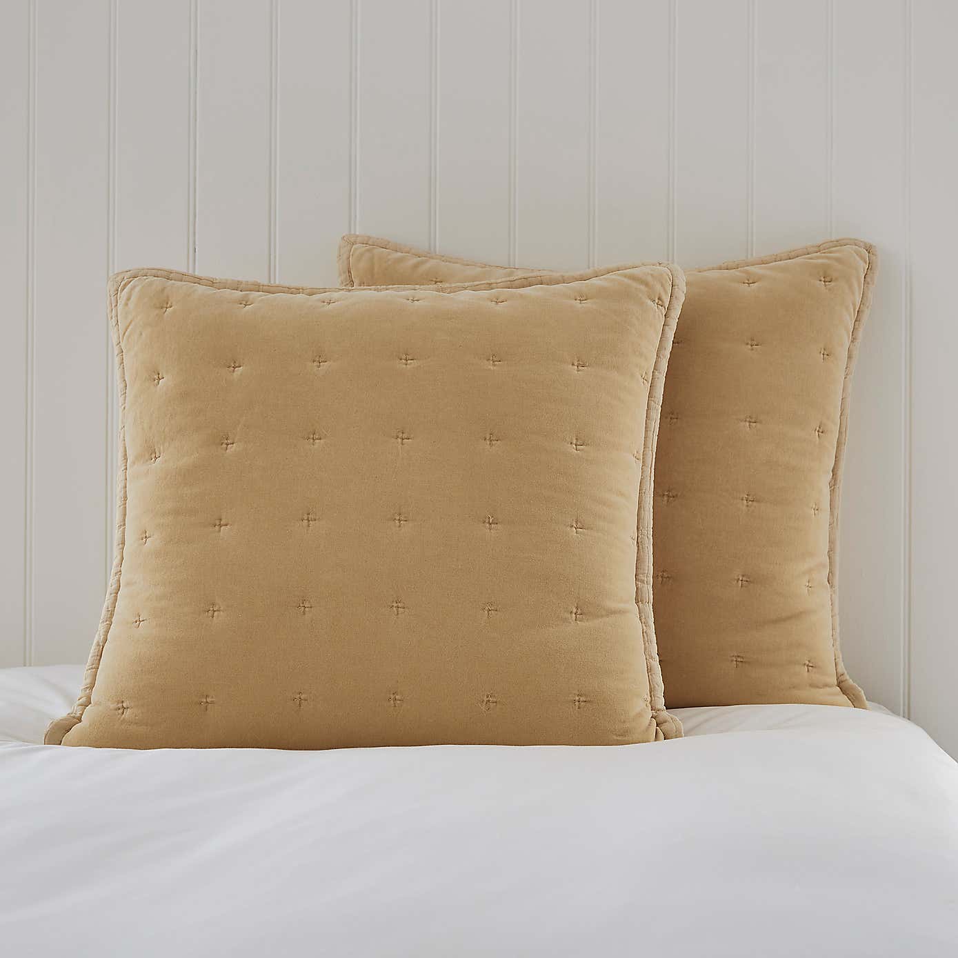 Dorma Adeena Buttermilk Continental Pillowcase