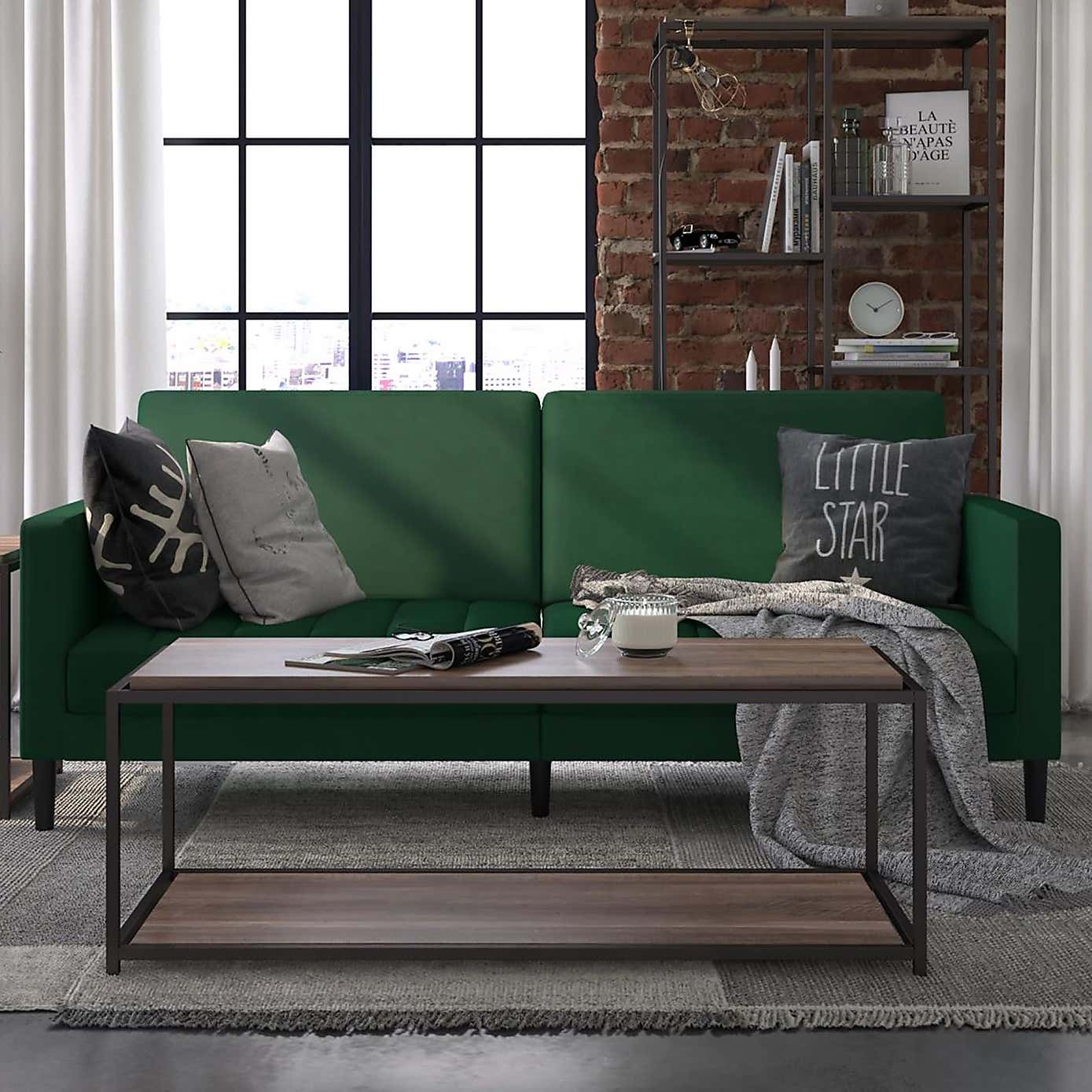 Quincy End Table, Weathered Oak