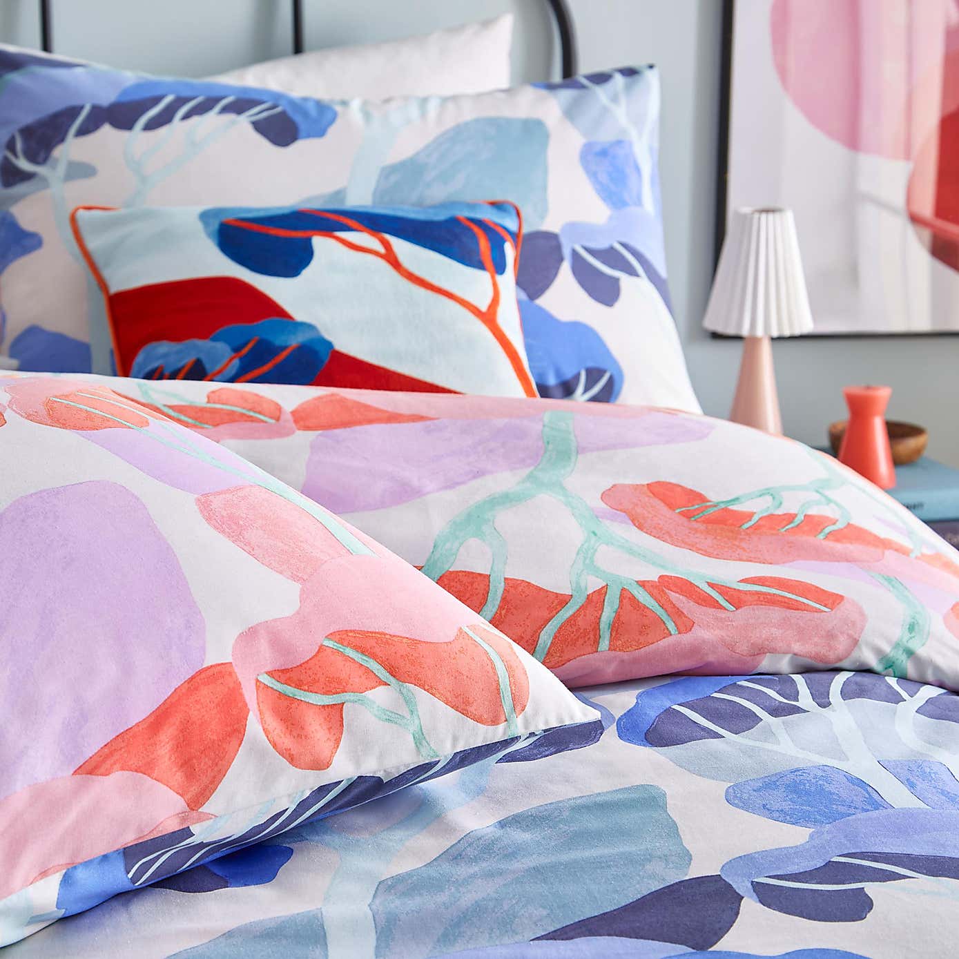 Riva D'Azure Duvet Cover and Pillowcase Set