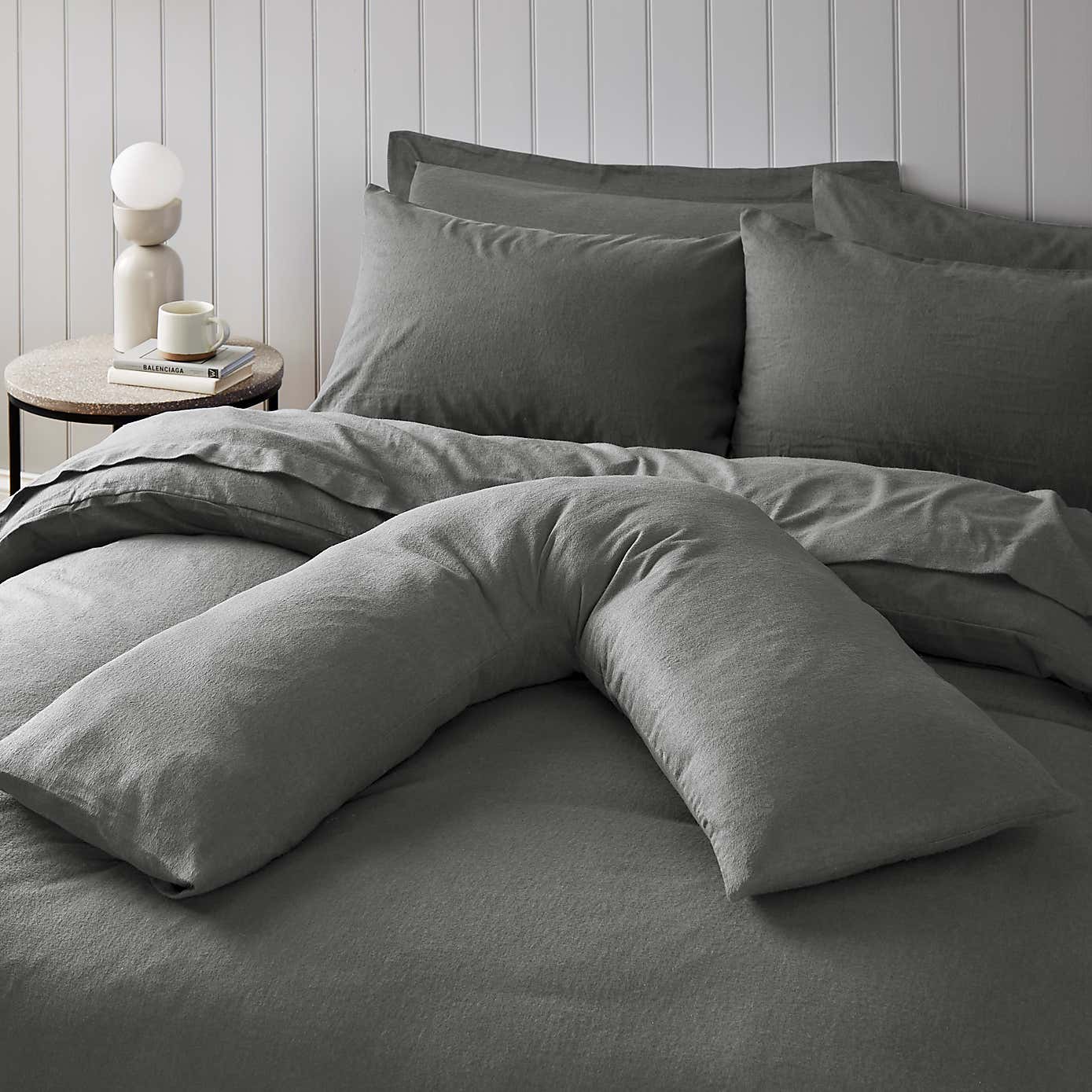 Soft & Cosy Brushed Cotton V-Shape Pillowcase