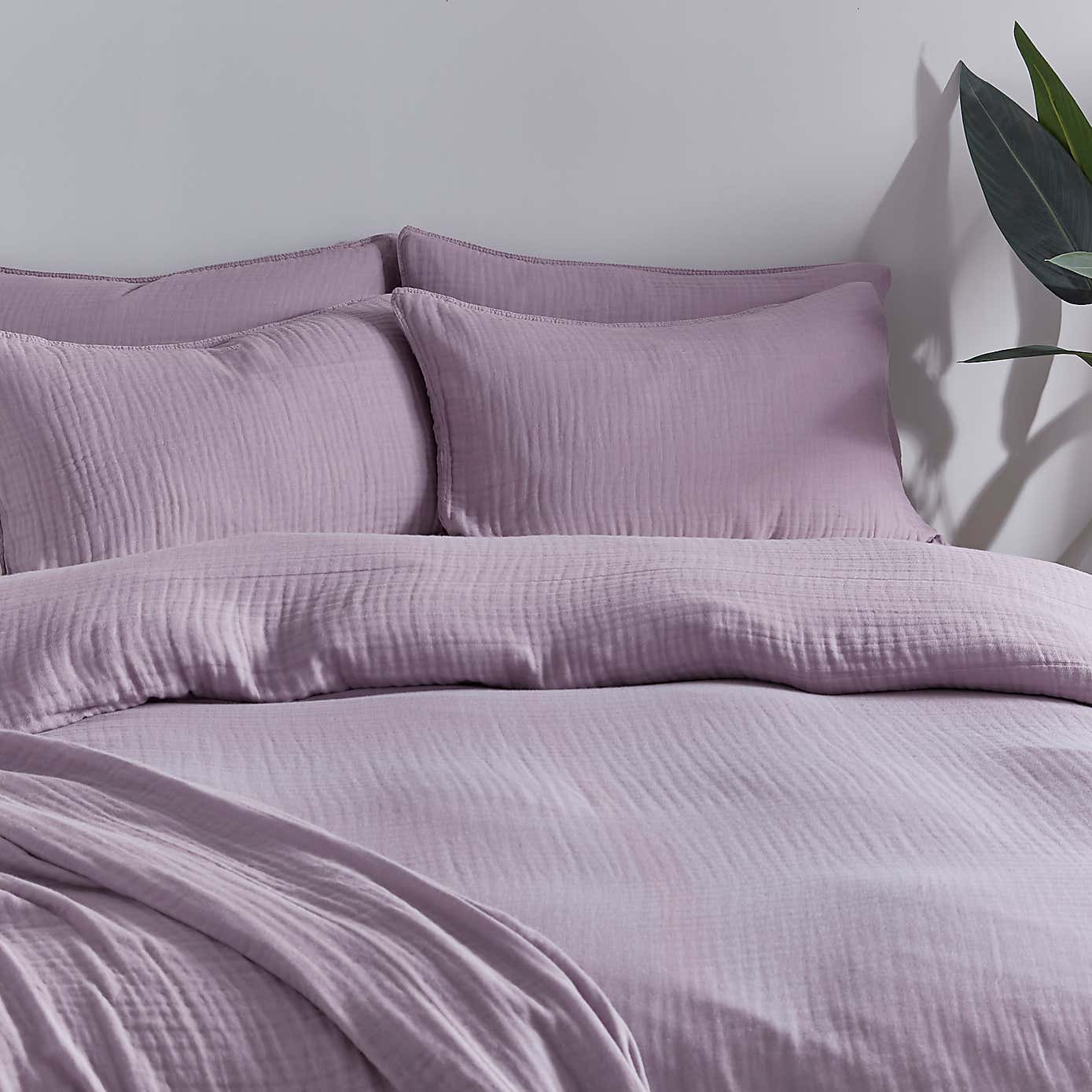 Cotton Muslin Duvet Cover Set