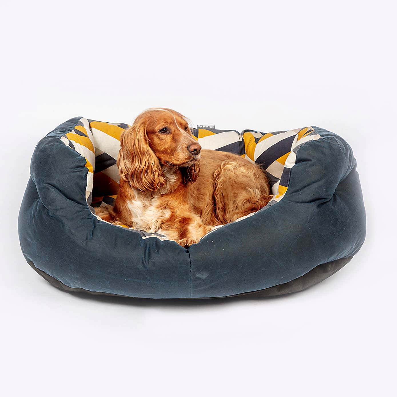 Danish Design Retreat Eco Wellness Geometric Dog Bed