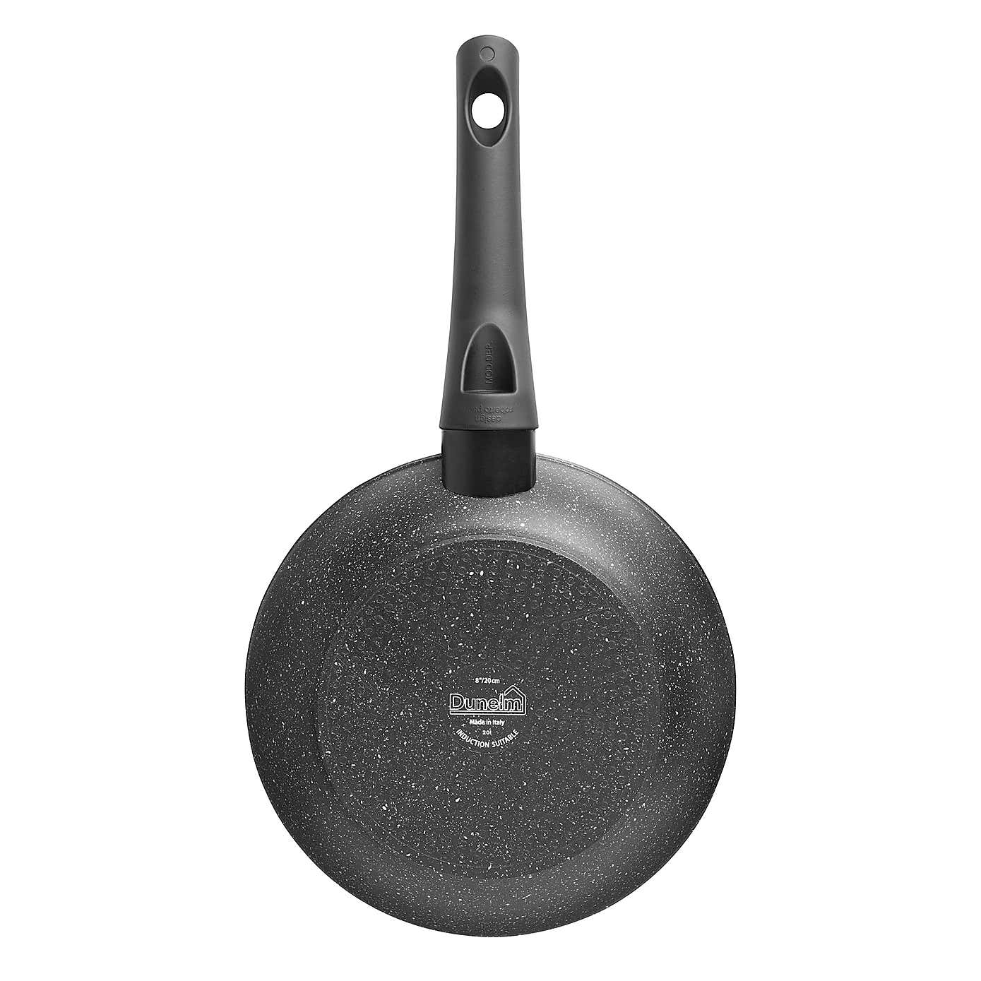 Dunelm Non-Stick Recycled Aluminium Frying Pan, 20cm