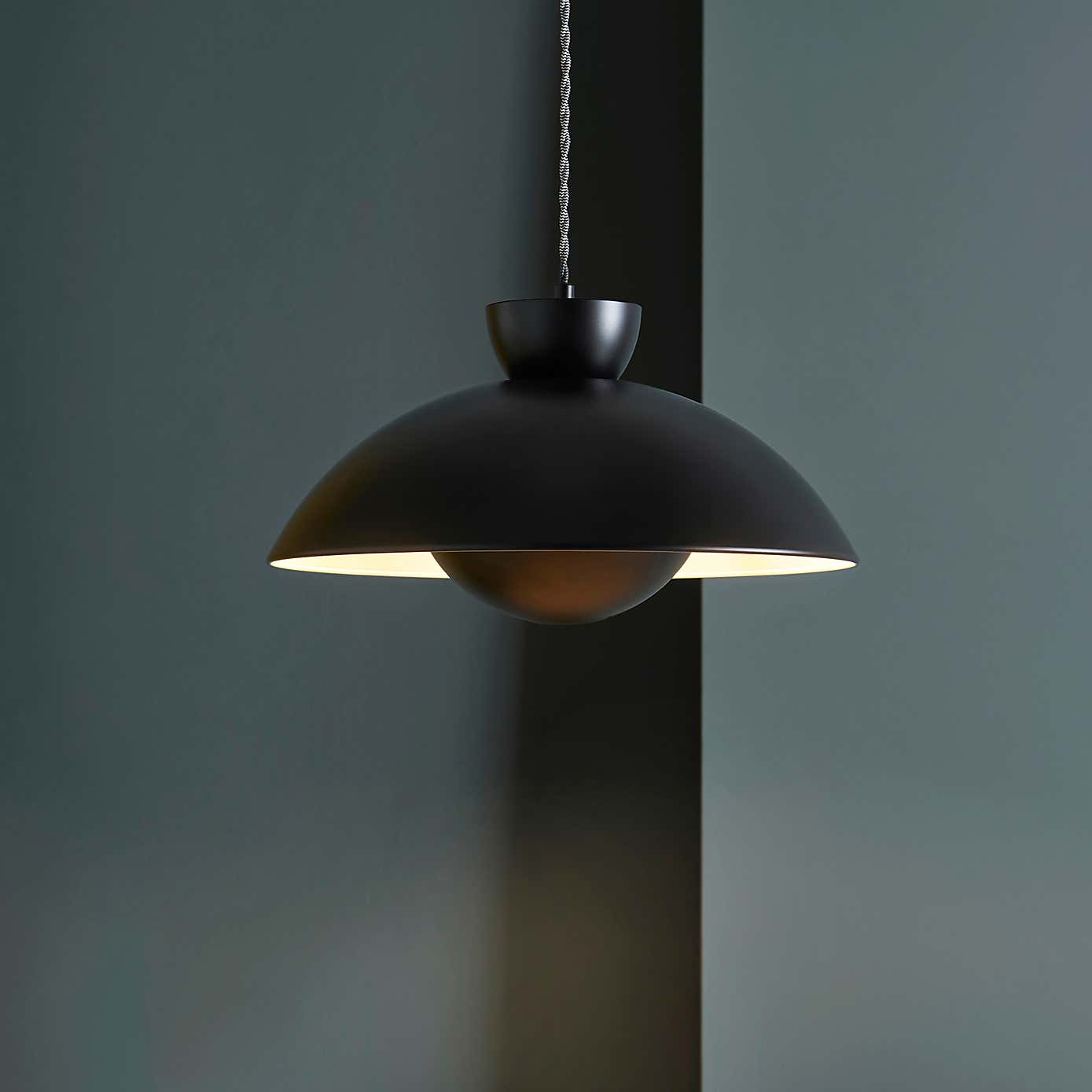 Elements Levi Metal Easy Fit Pendant Shade