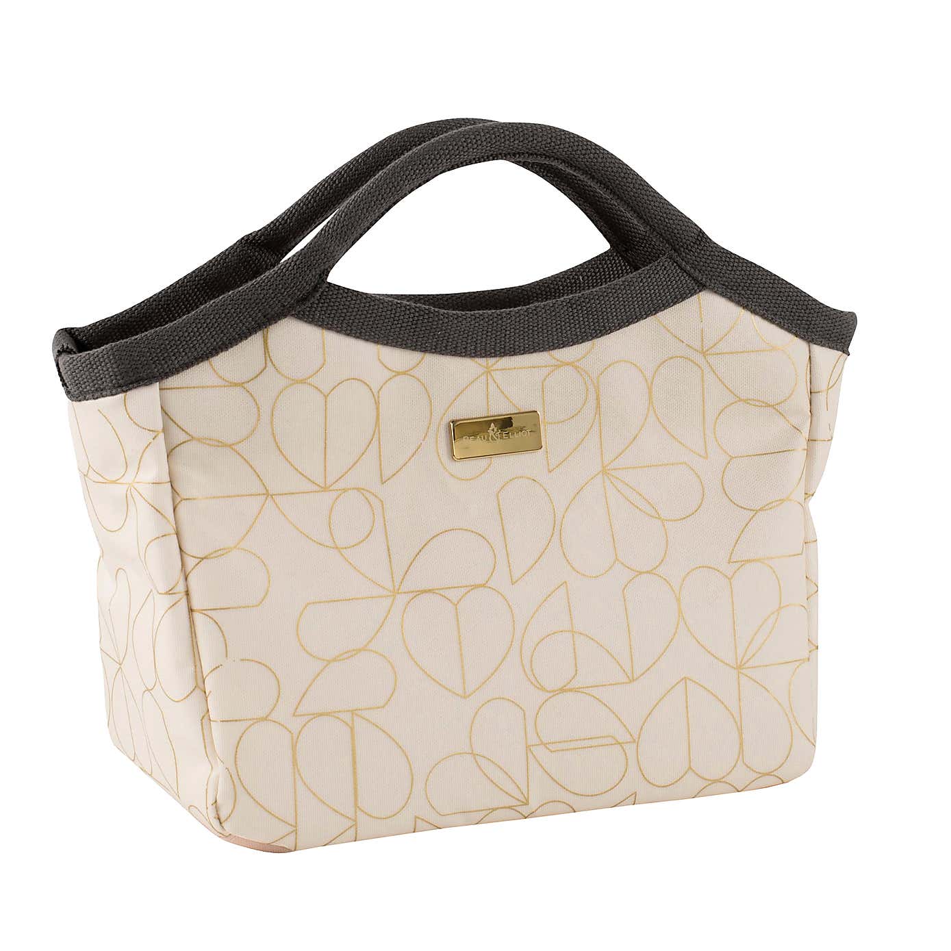 Beau and Elliot Oyster Insulated Handbag Style Lunch Bag