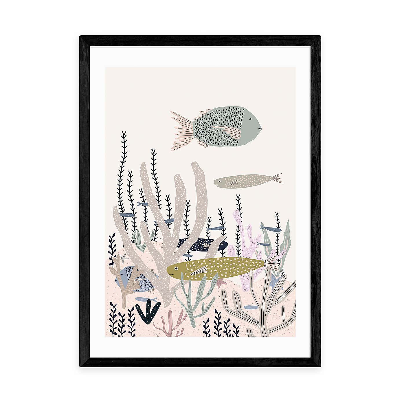 East End Prints Life Under the Sea Print