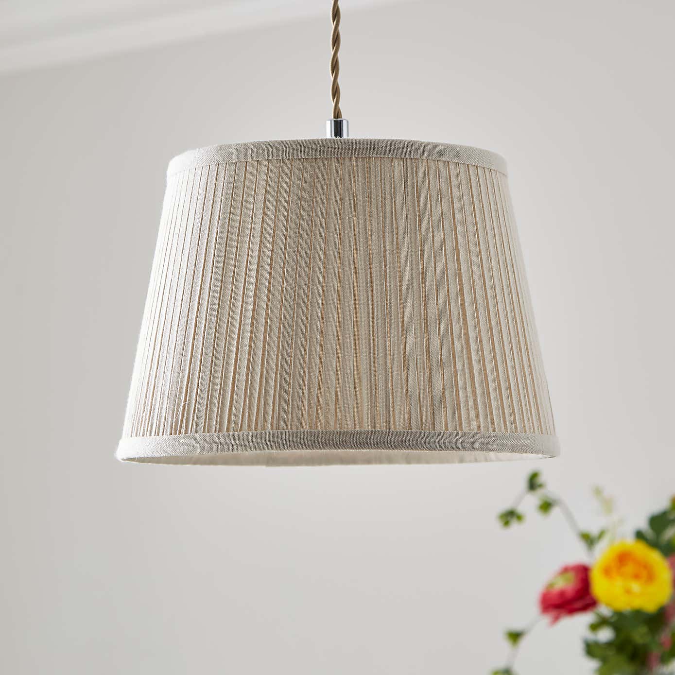 Polly Pleated Drum Lamp Shade