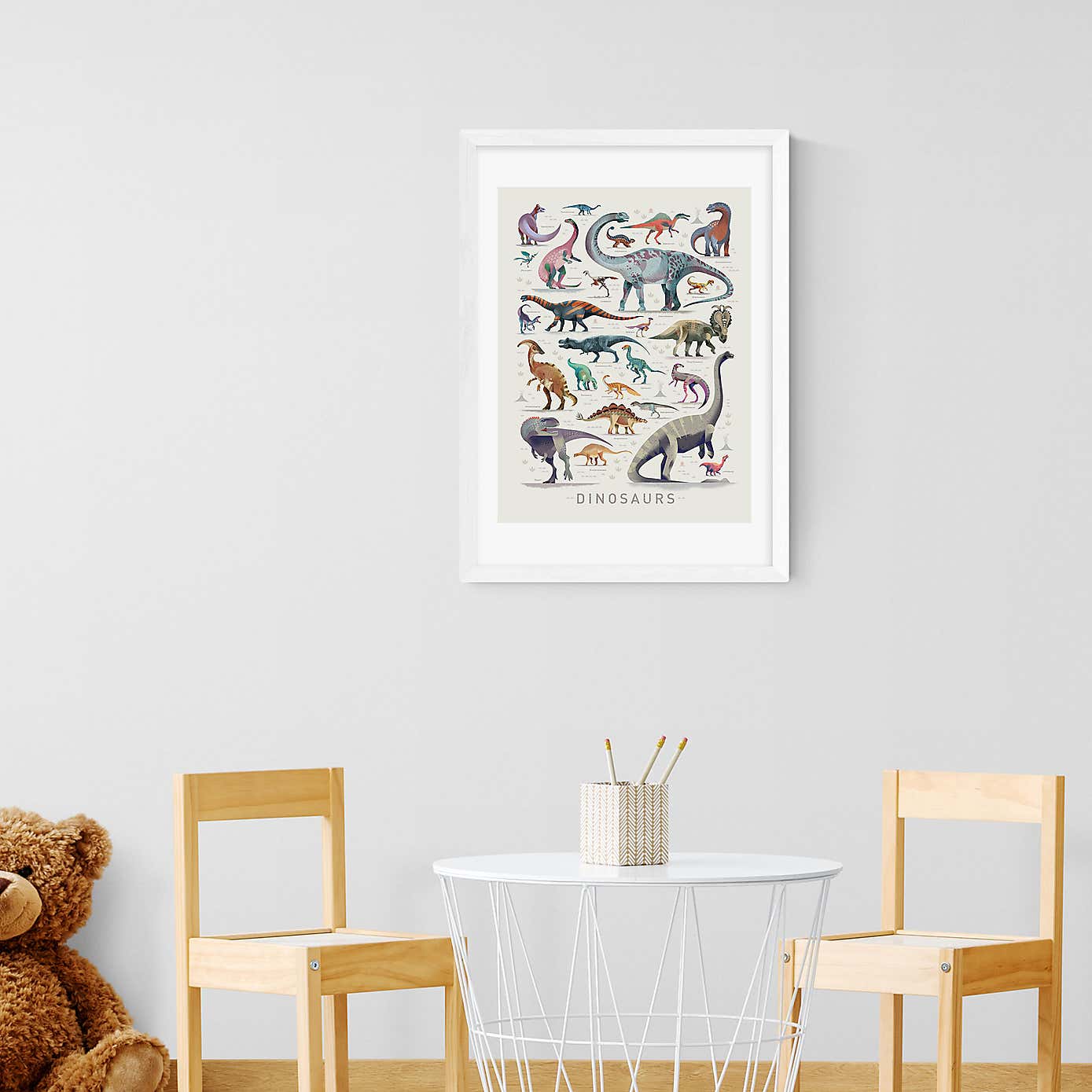 East End Prints Dinosaurs Print