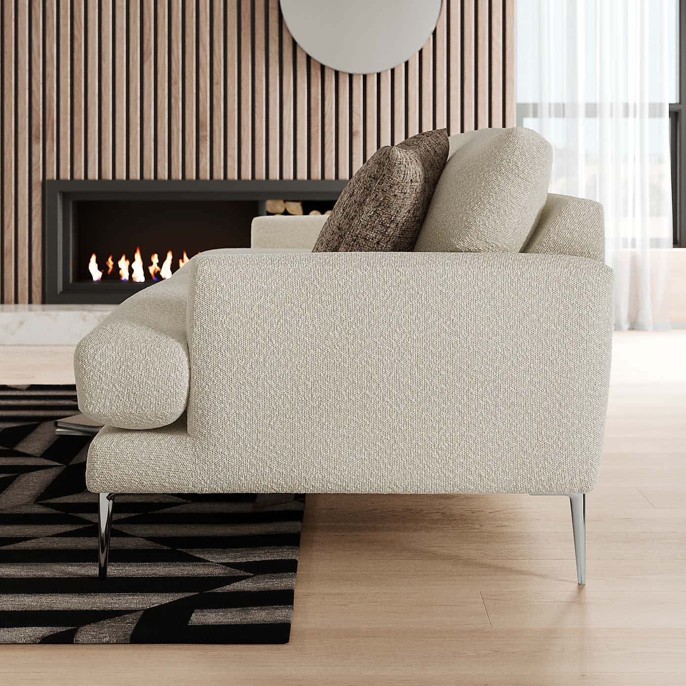 Tonal Boucle Fabric Sample