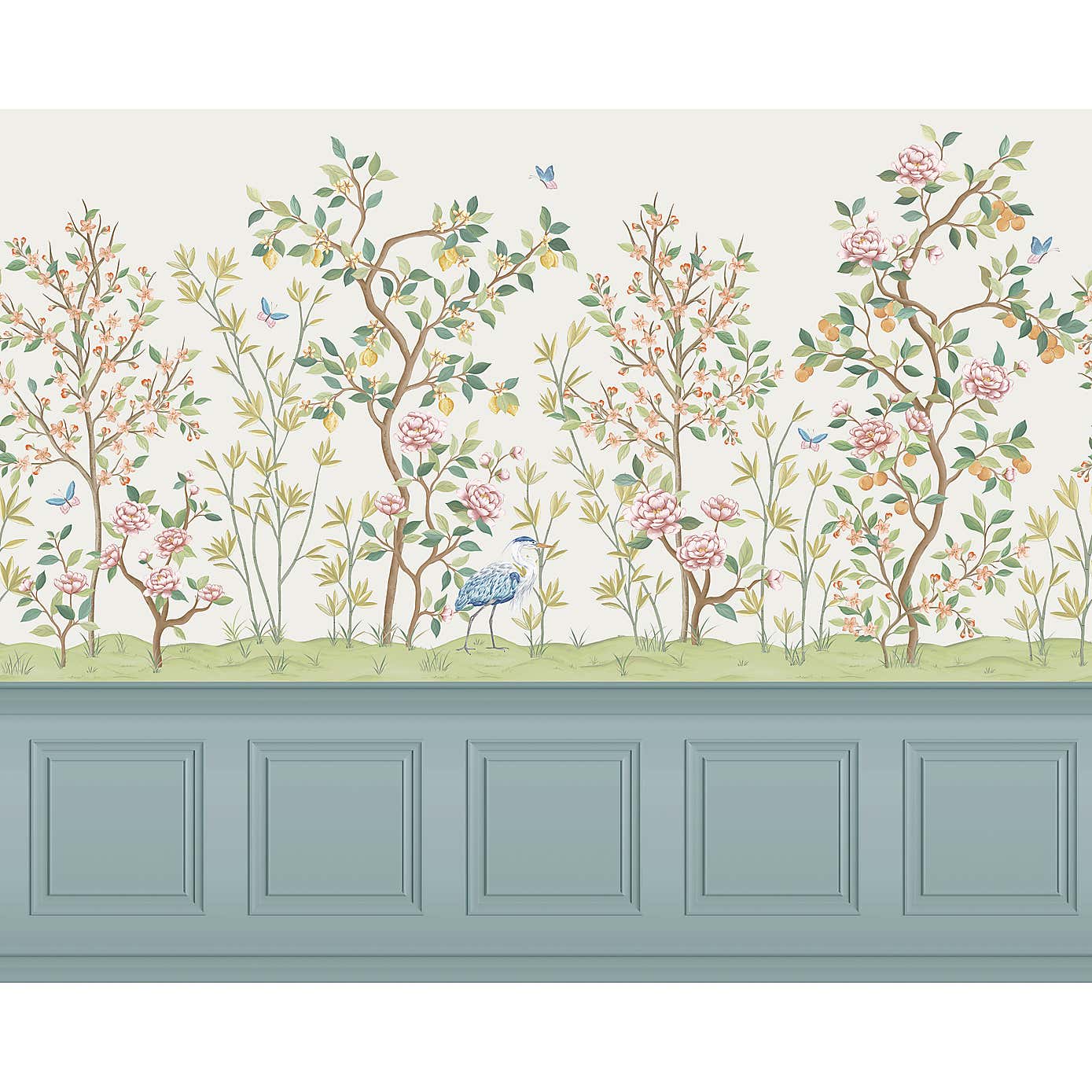 Chinoiserie Panelling Wall Mural