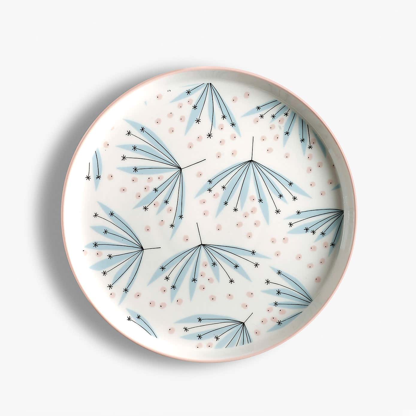 Set of 2 MissPrint Wildflower Side Plates