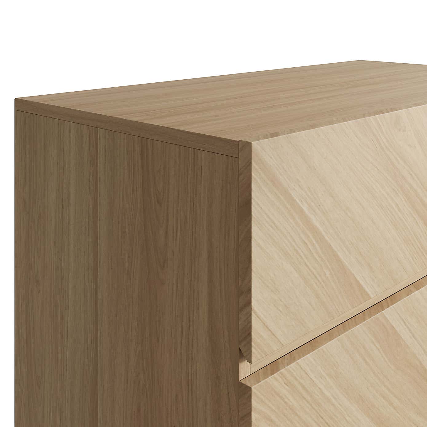 Taranto 4 Drawer Chest Euro Oak