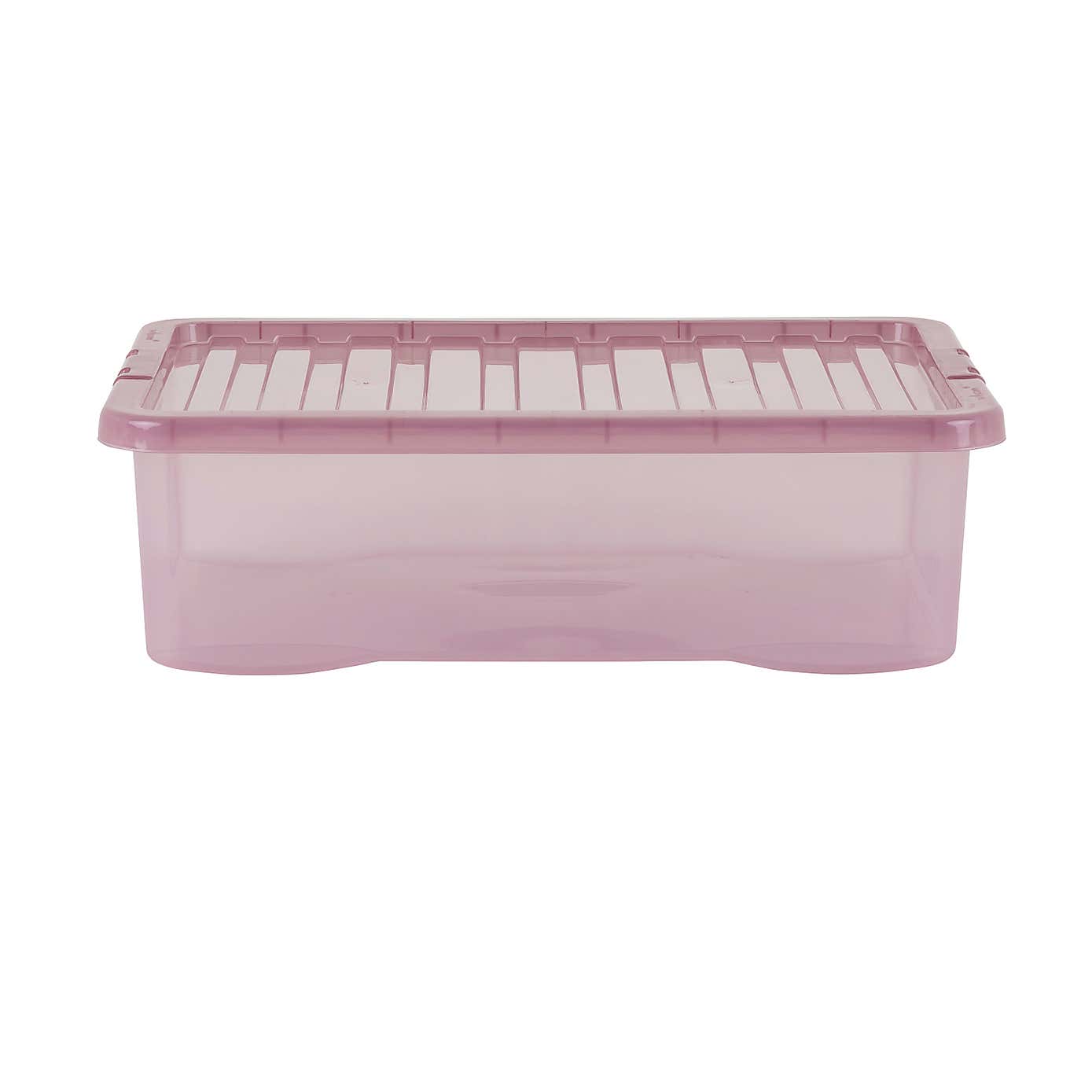 Wham Crystal Set of 5 Underbed Boxes & Lids, 32L