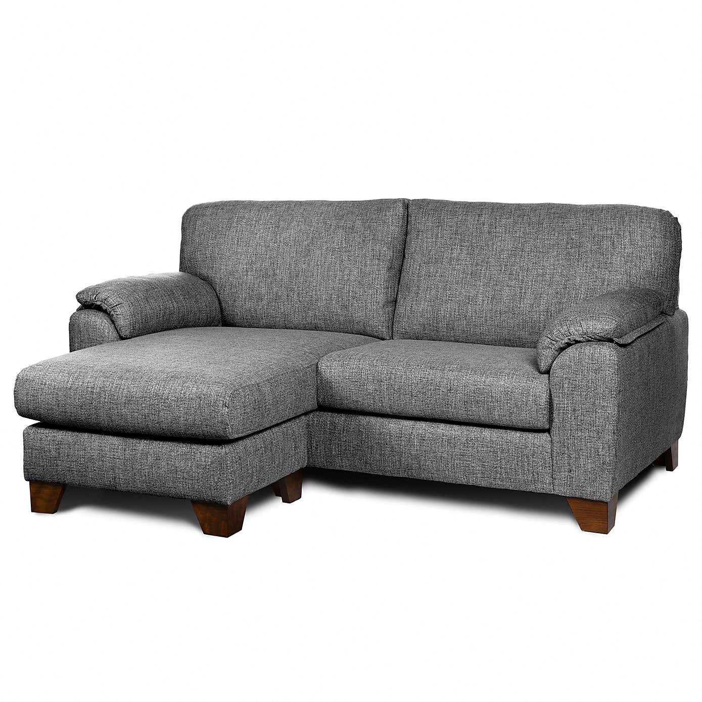 Meyer Tonal Weave Compact Corner Sofa