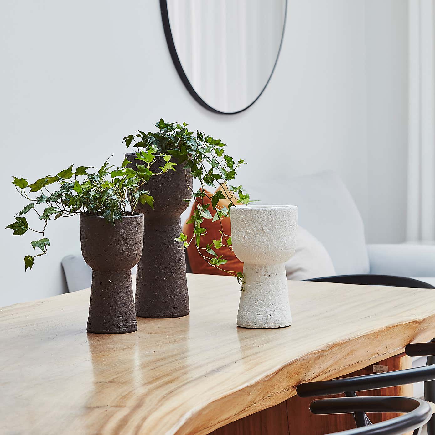 Nico Tall Rustic Plant Pot
