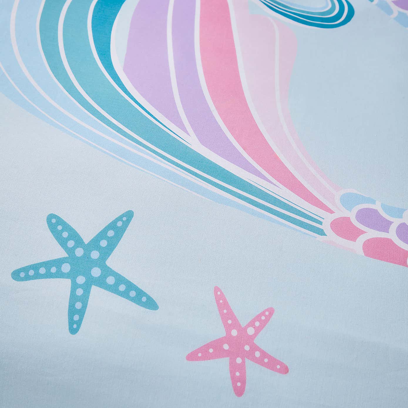 Magical Mermaid Reversible Duvet Cover and Pillowcase Set