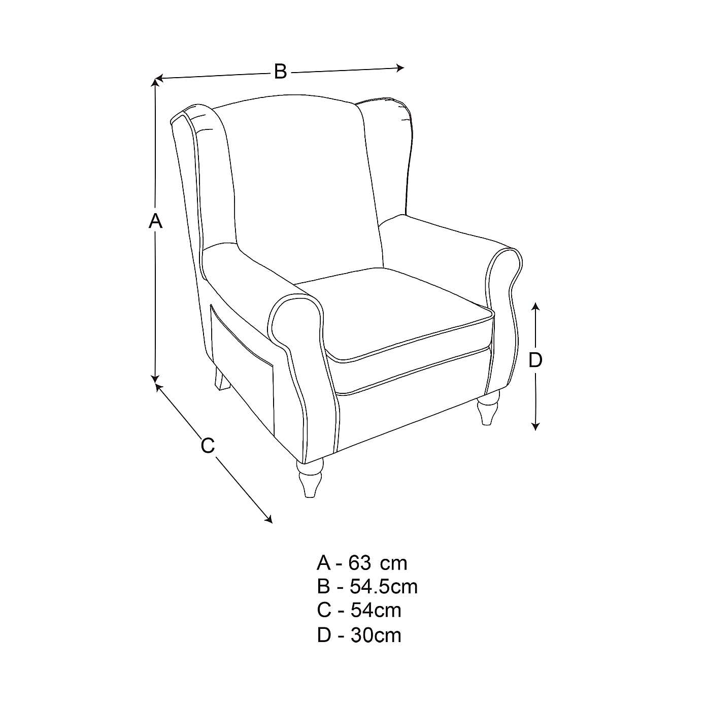 Oswald Check Kids Chair
