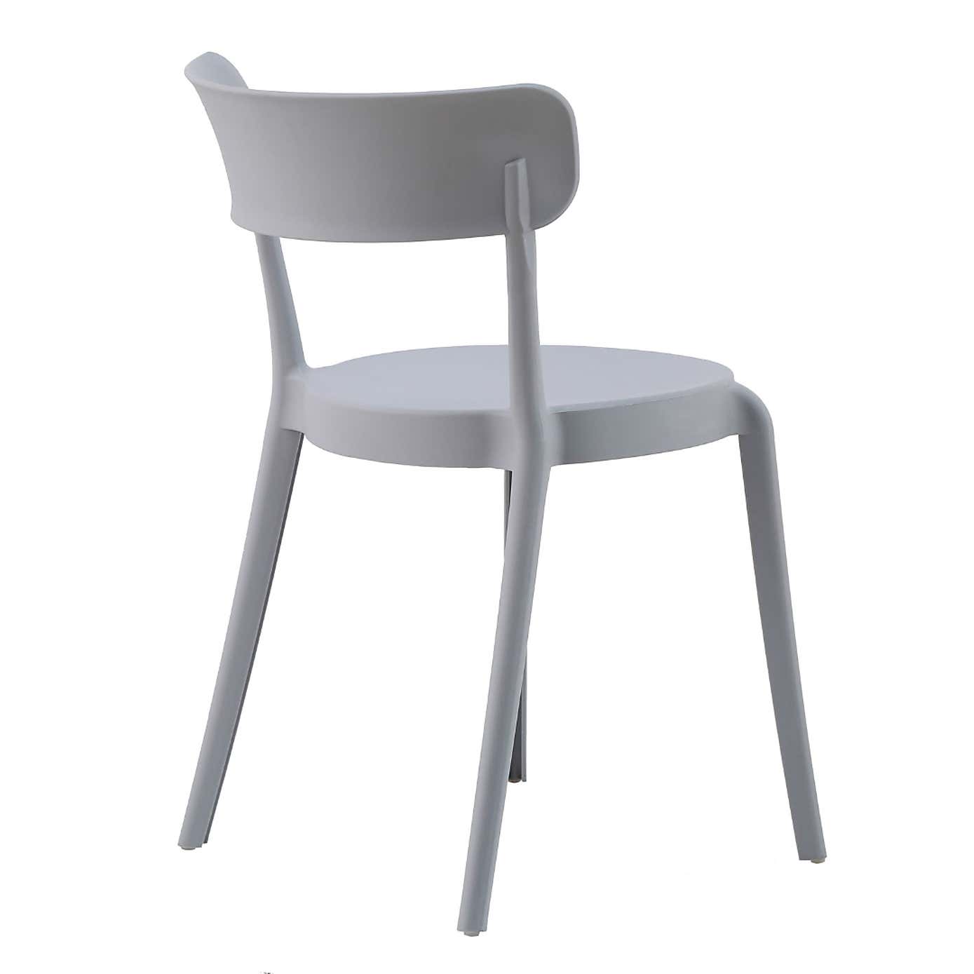 Fusion Living Plastic Bistro Dining Chair