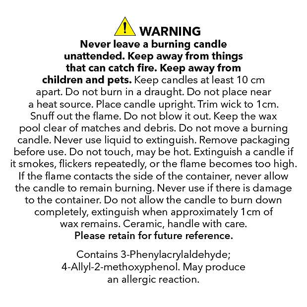 Churchgate Vanilla and Sandalwood Multi Wick Candle