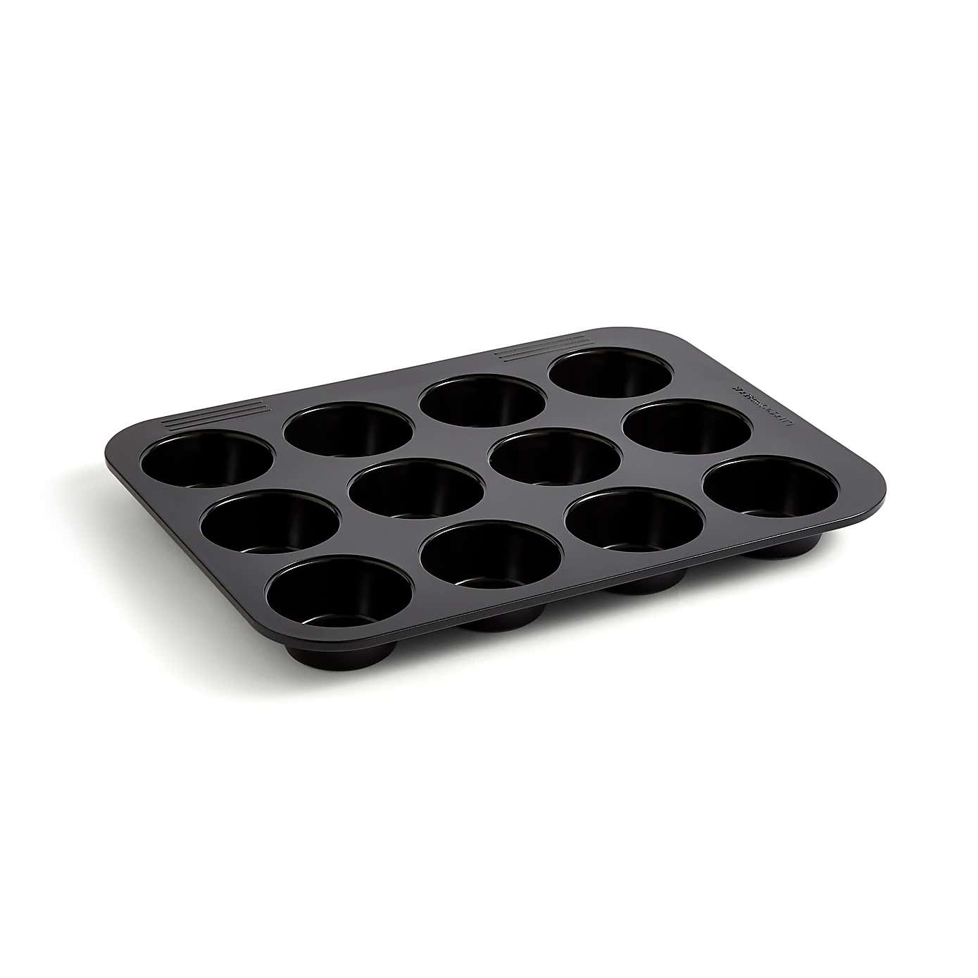 Heavy Gauge Non-stick Muffin Tray, 12 Cup