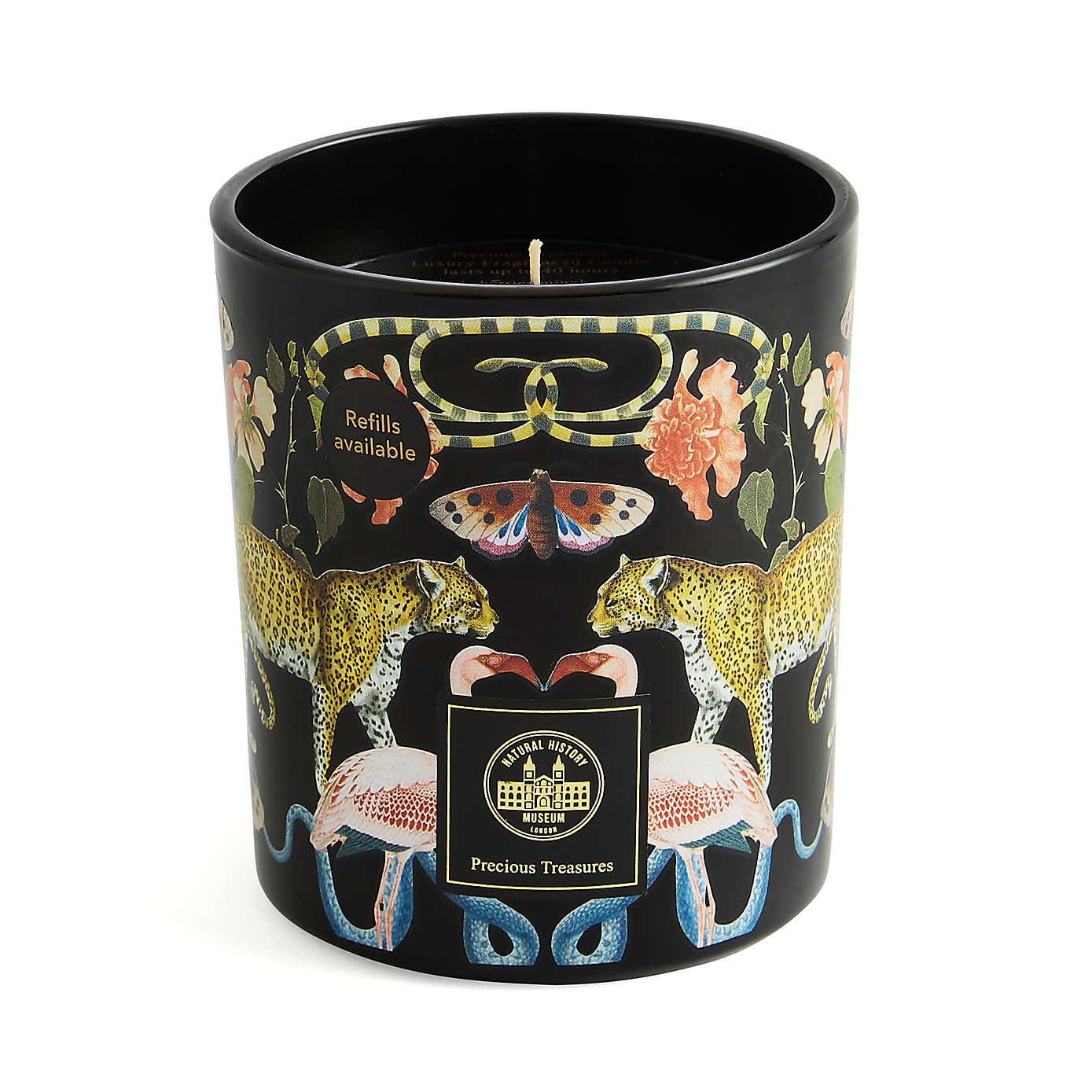 Precious Treasures Cheetah Candle