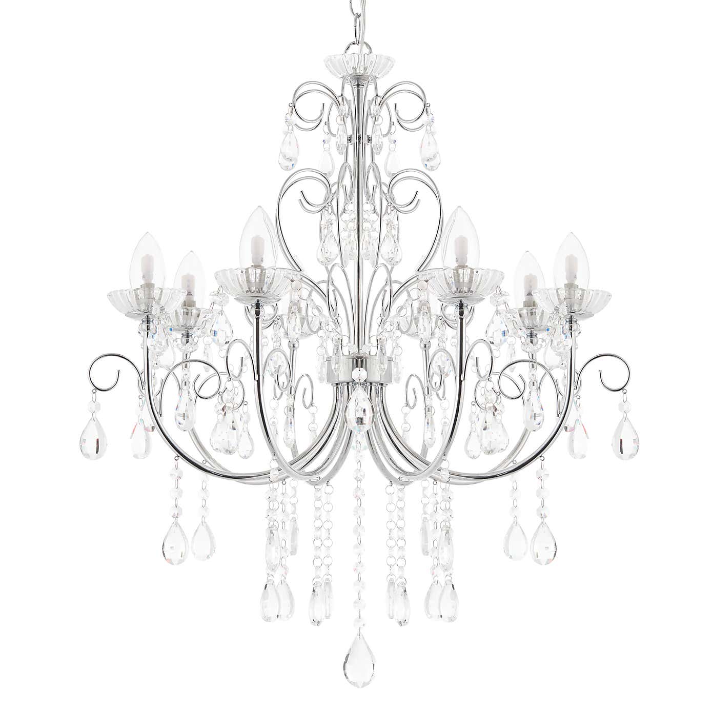 Tabitha 8 Light 69cm Chandelier