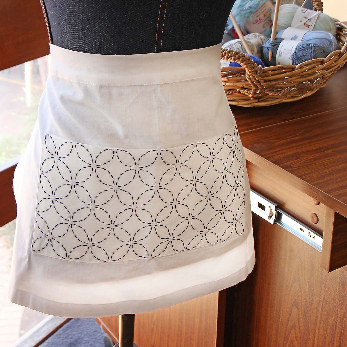 Sashiko Apron Kit