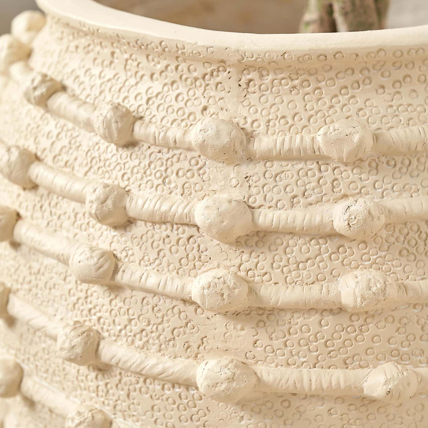 Bobble Fibrestone Plant Pot