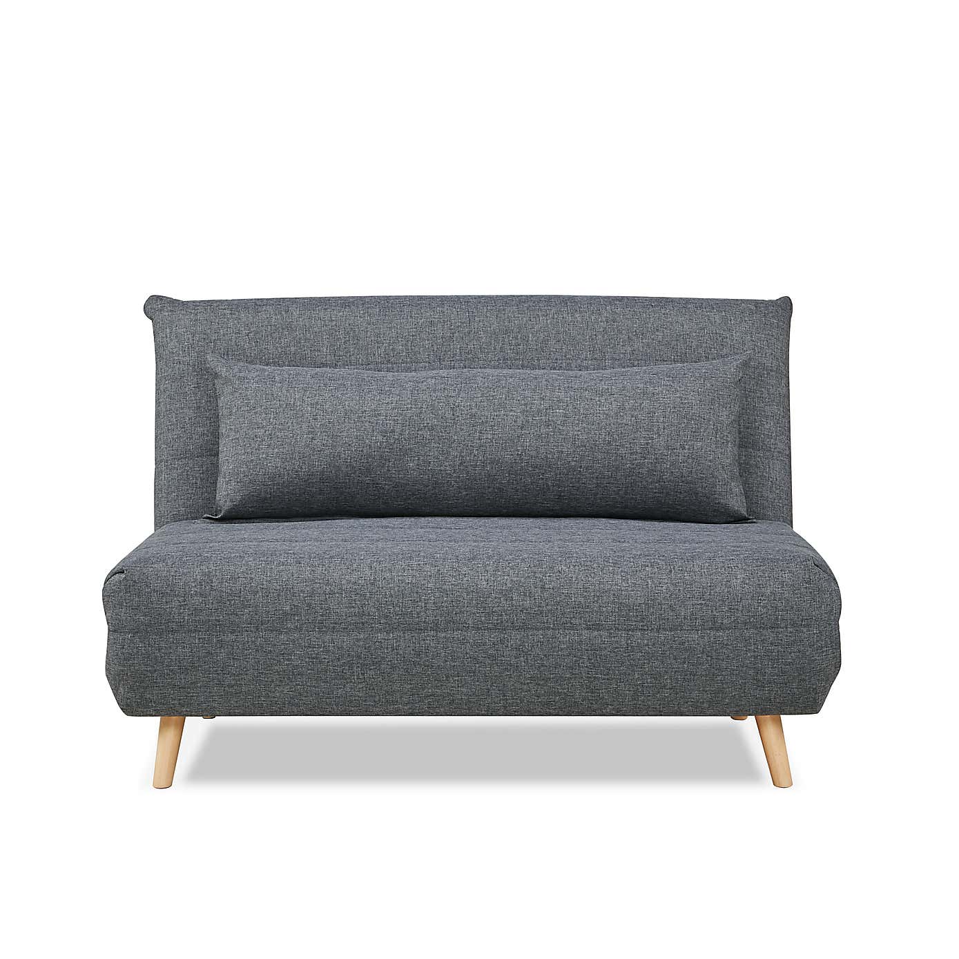 Aria Fabric Compact Double Sofa Bed