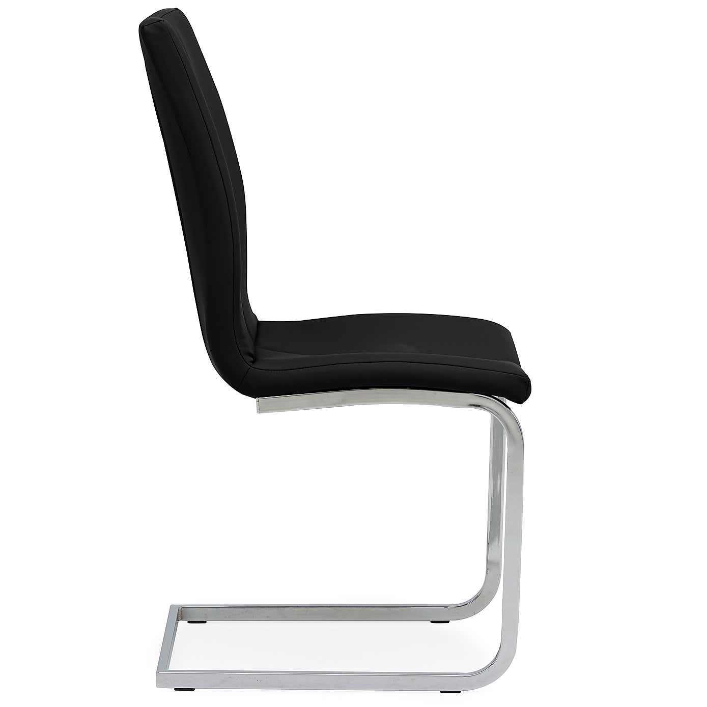 Set of 2 Jamison Dining Chairs, Faux Leather