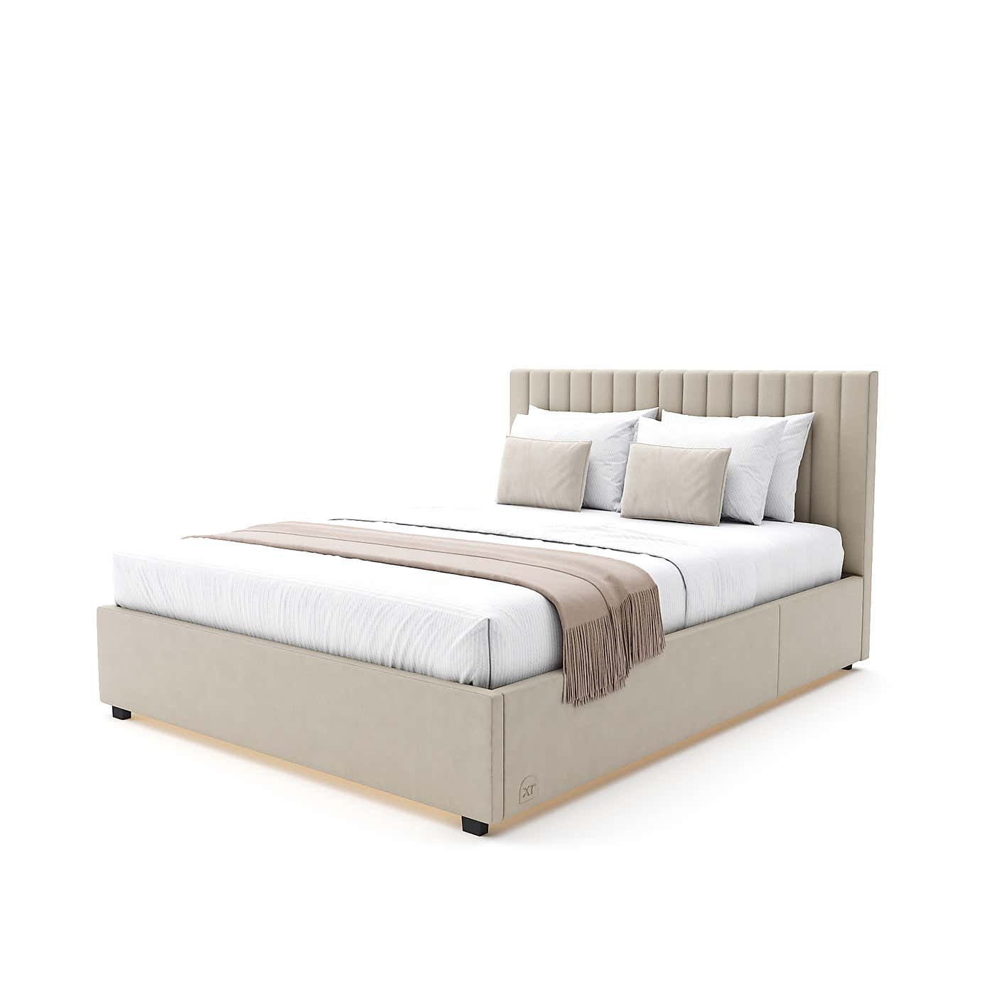 X Rocker Living Maisie LED Ottoman Bed Frame