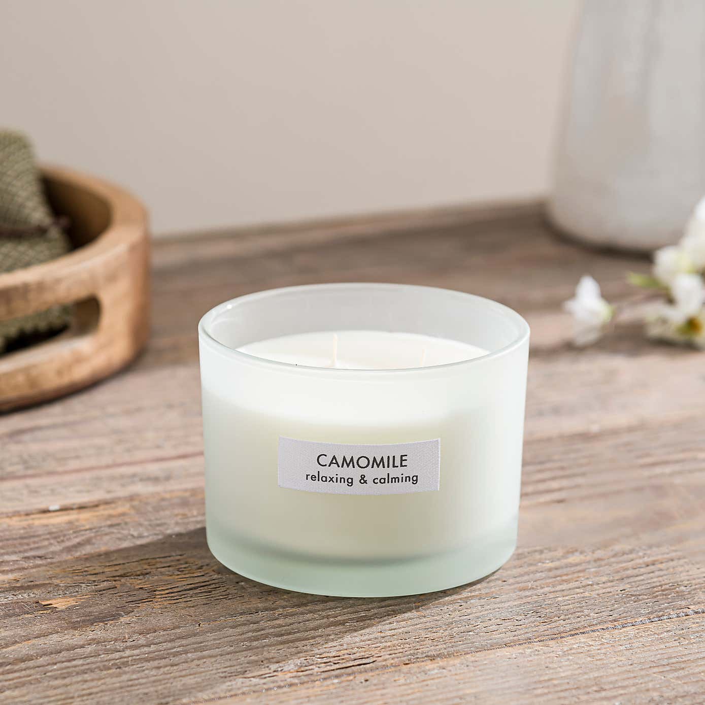 Camomile Soy Wax Blend Multi Wick Candle