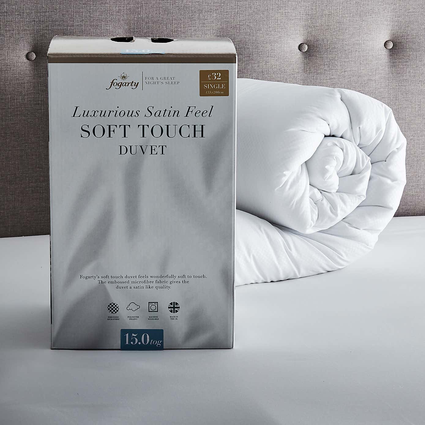 Fogarty Soft Touch 15 Tog Duvet