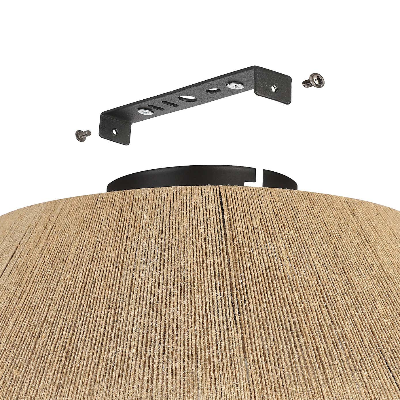 EGLO Alderney Hemp Yarn Ceiling Light