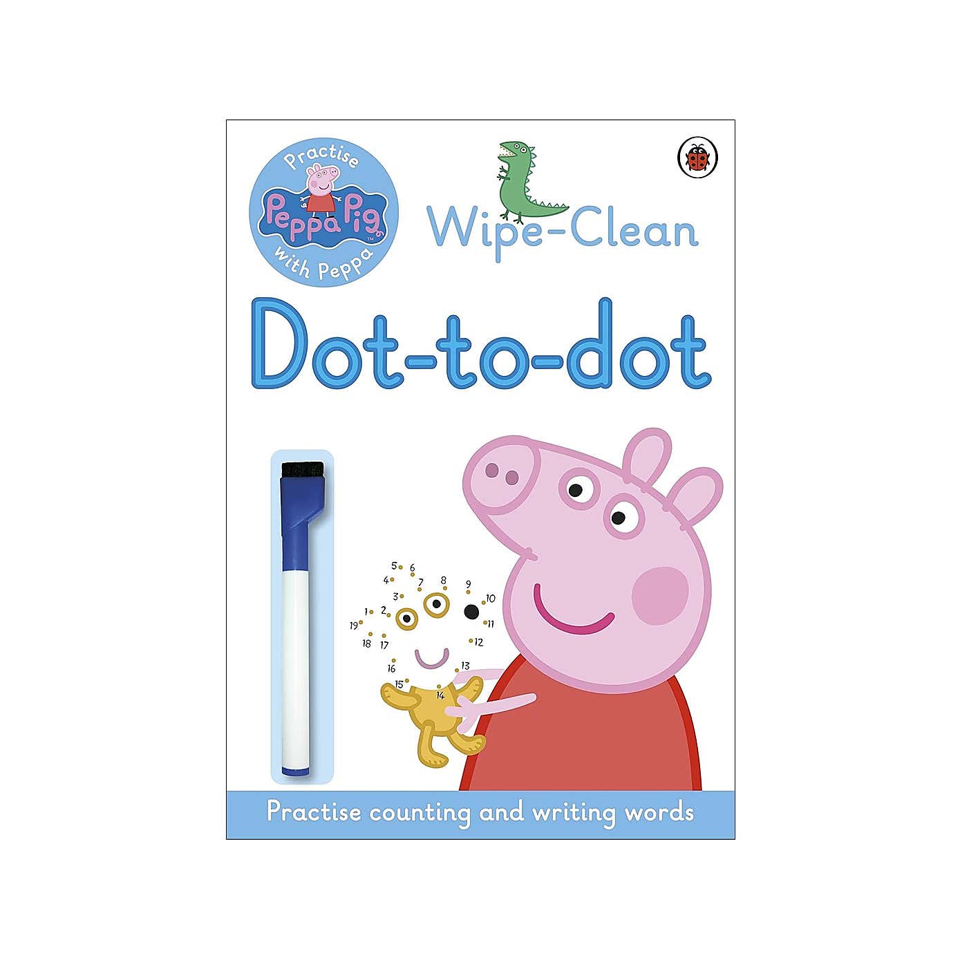 Peppa Pig's Wipe Clean Dot to Dot Book