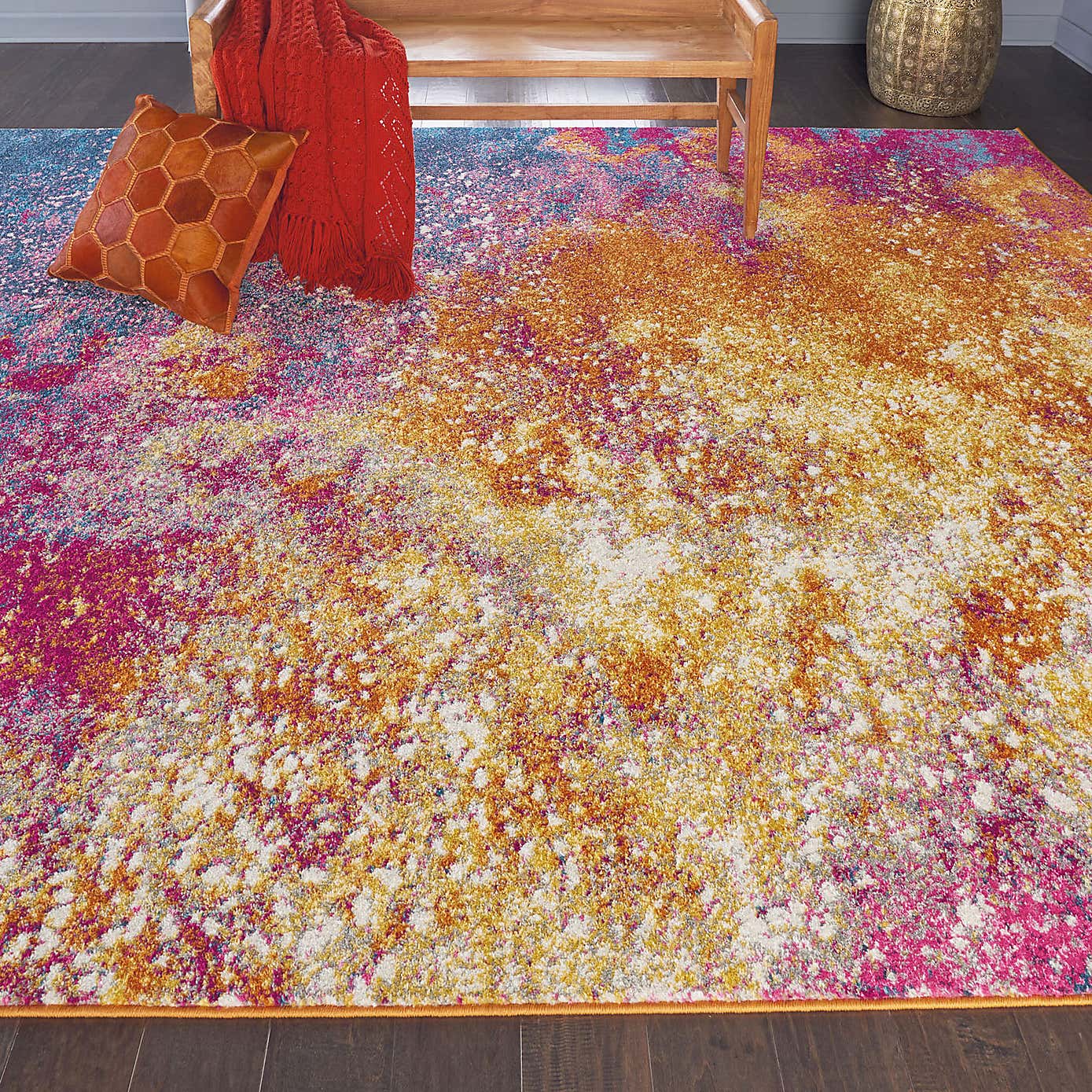 Sunburst Passion Rug