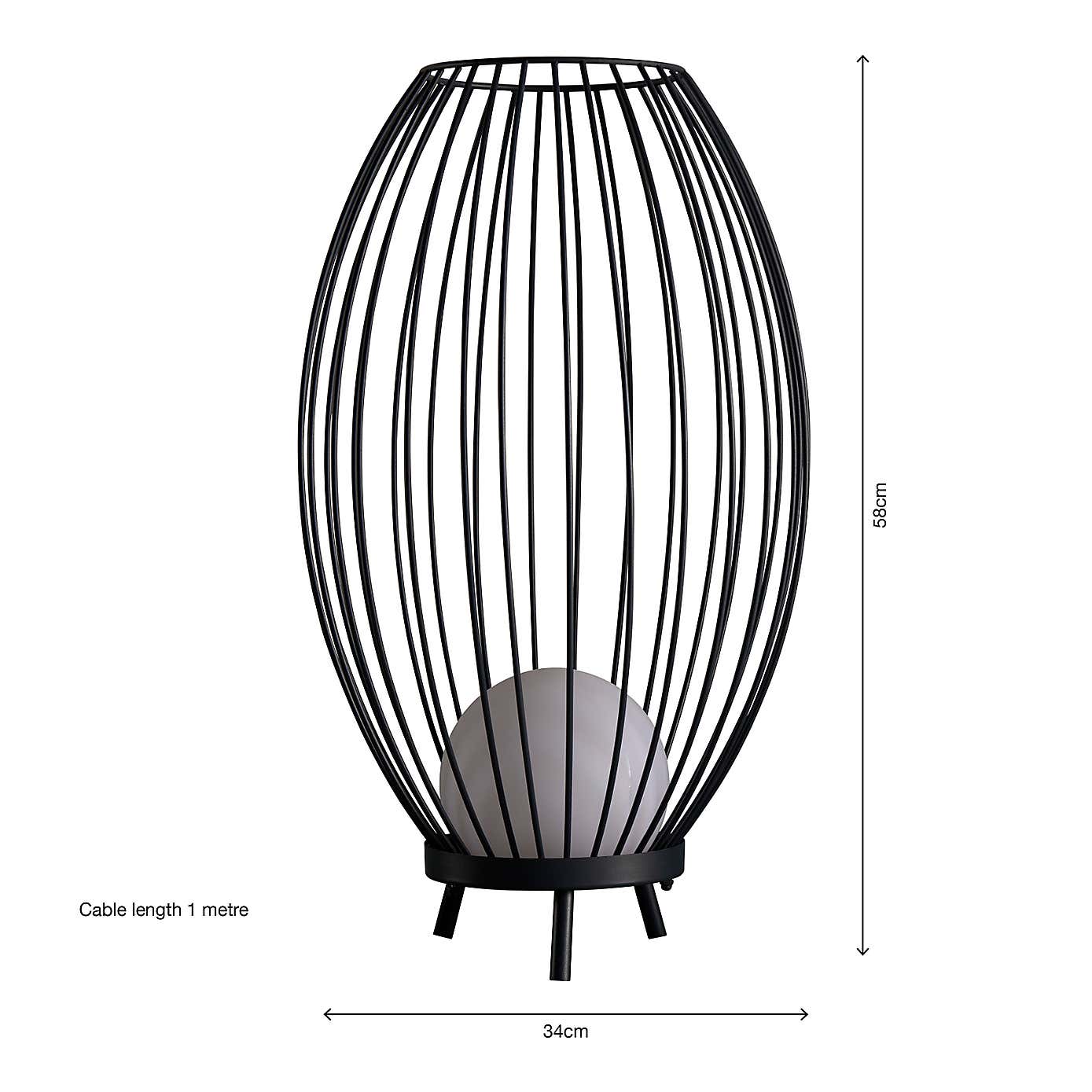Lanesra Outdoor Integrated LED Portable Floor Lamp