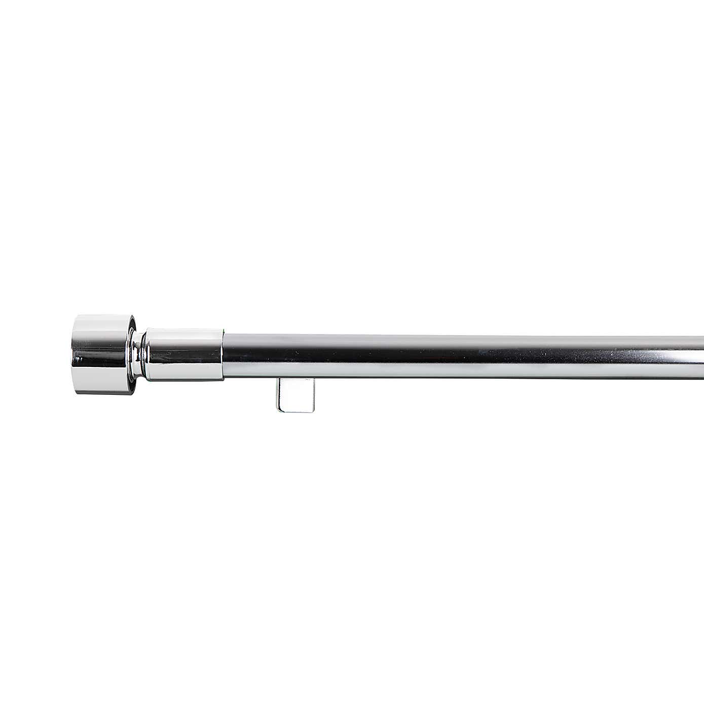 No Drills Trinity Extendable Eyelet Curtain Pole