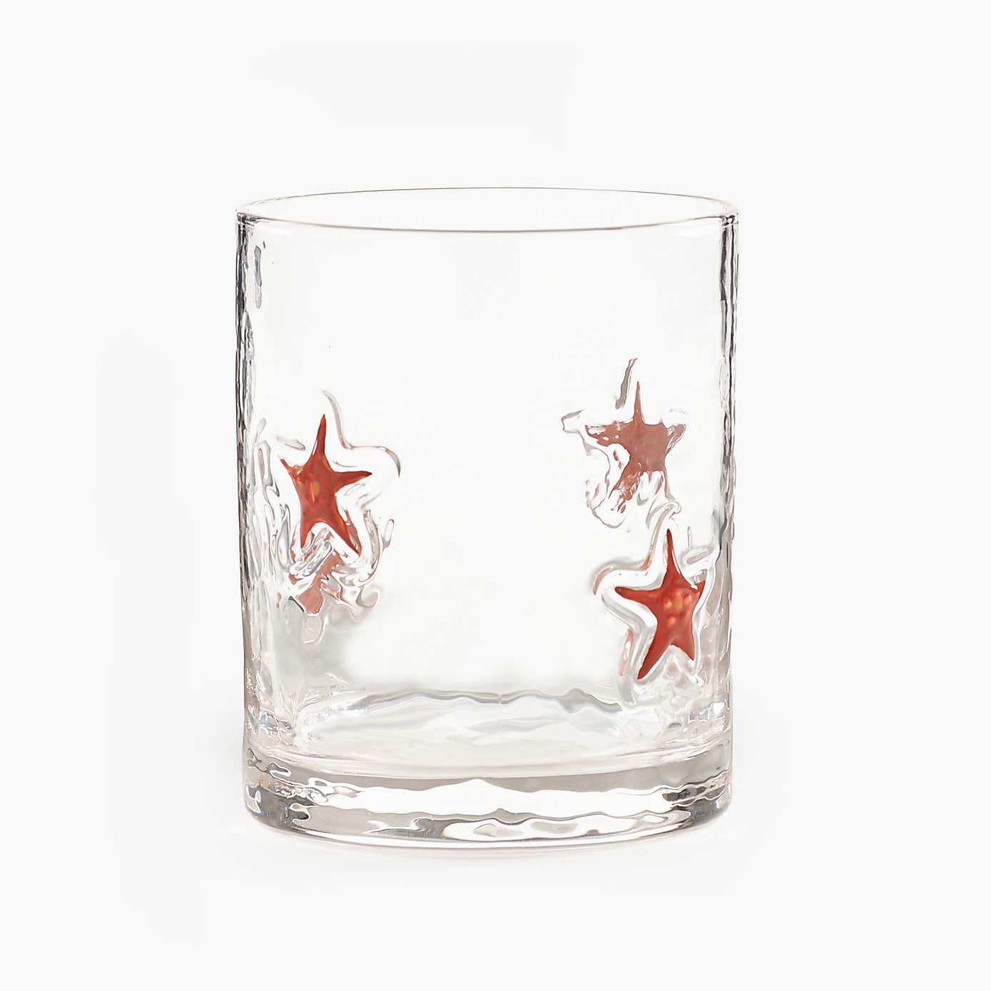 Hand Painted Starfish Tumbler