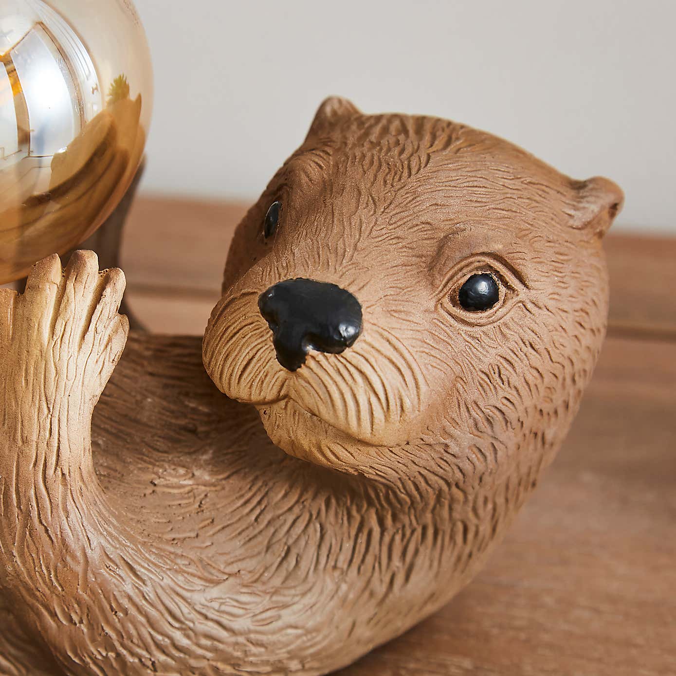 Ottelie the Otter Resin Table Lamp
